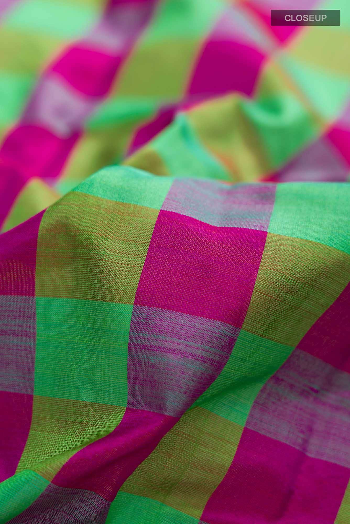 Multi Kanchipuram Silk Saree