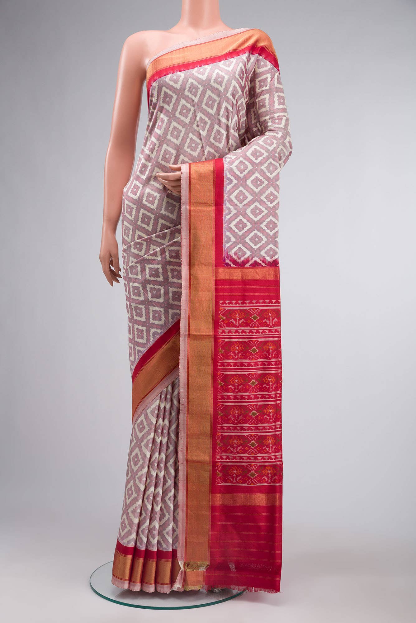 Multi Pochampally Silk Saree