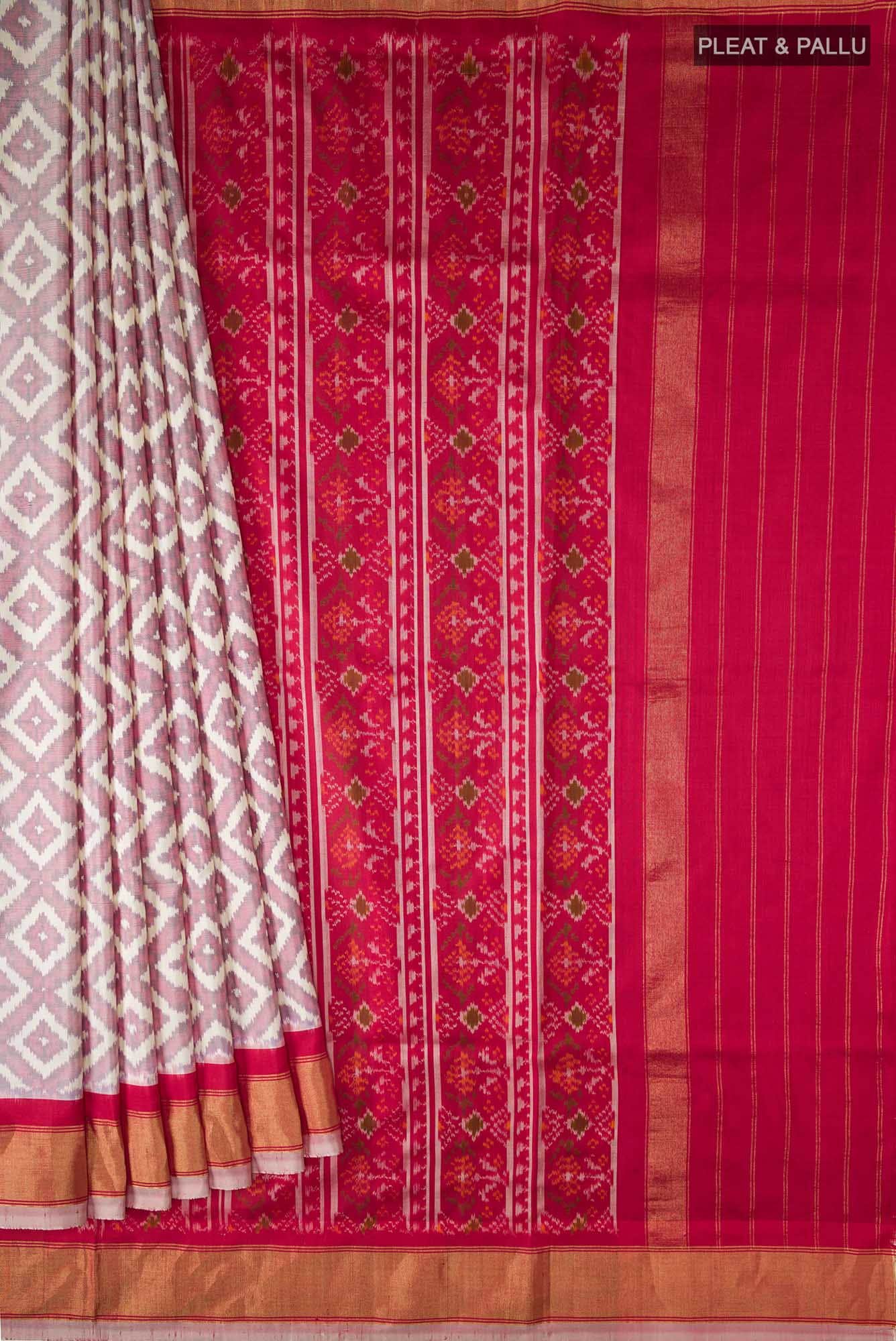 Multi Pochampally Silk Saree