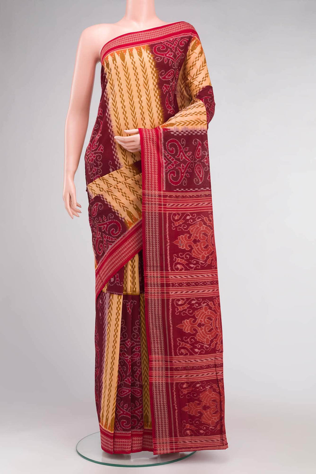 Multi Pochampally Cotton Saree