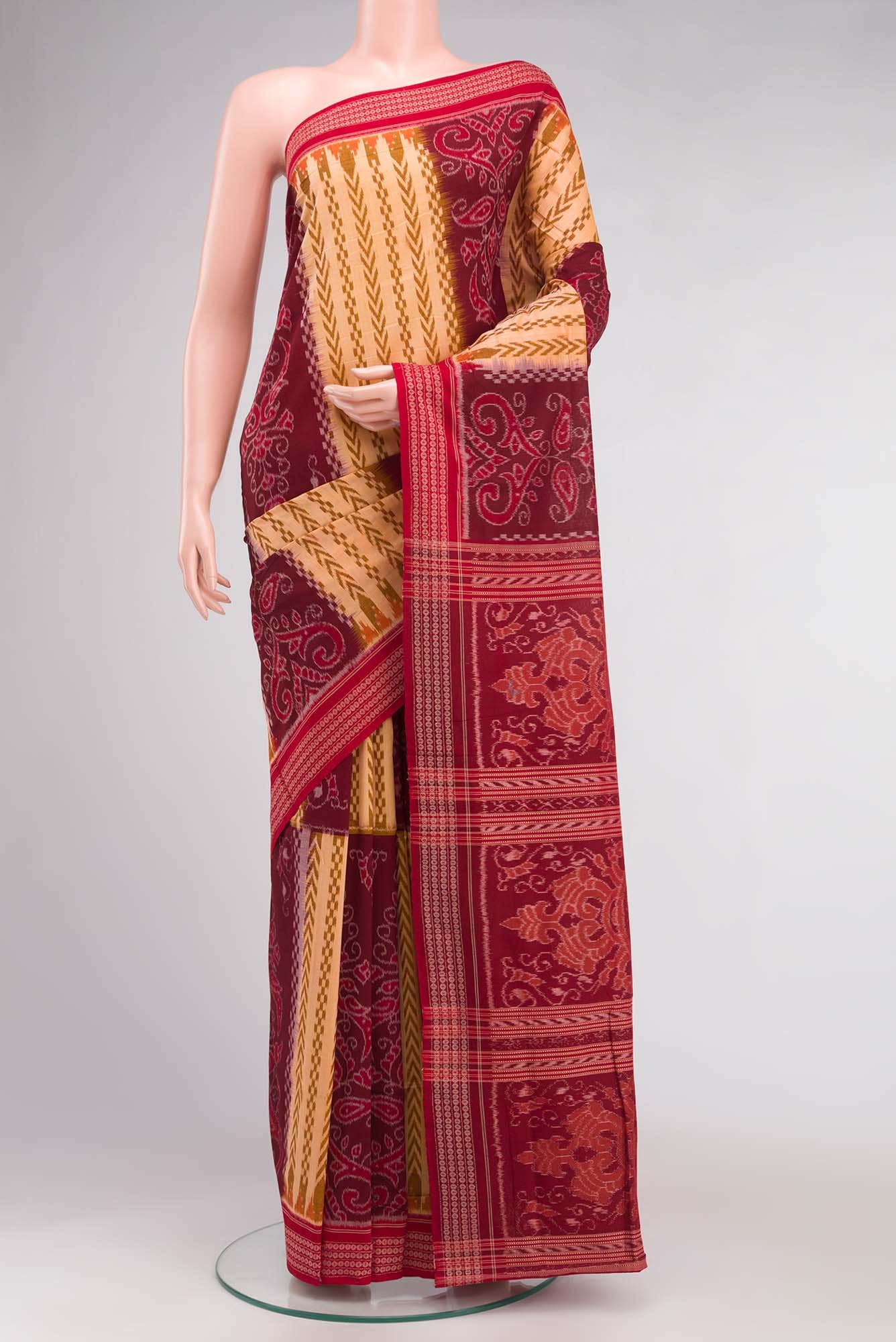 Multi Pochampally Cotton Saree