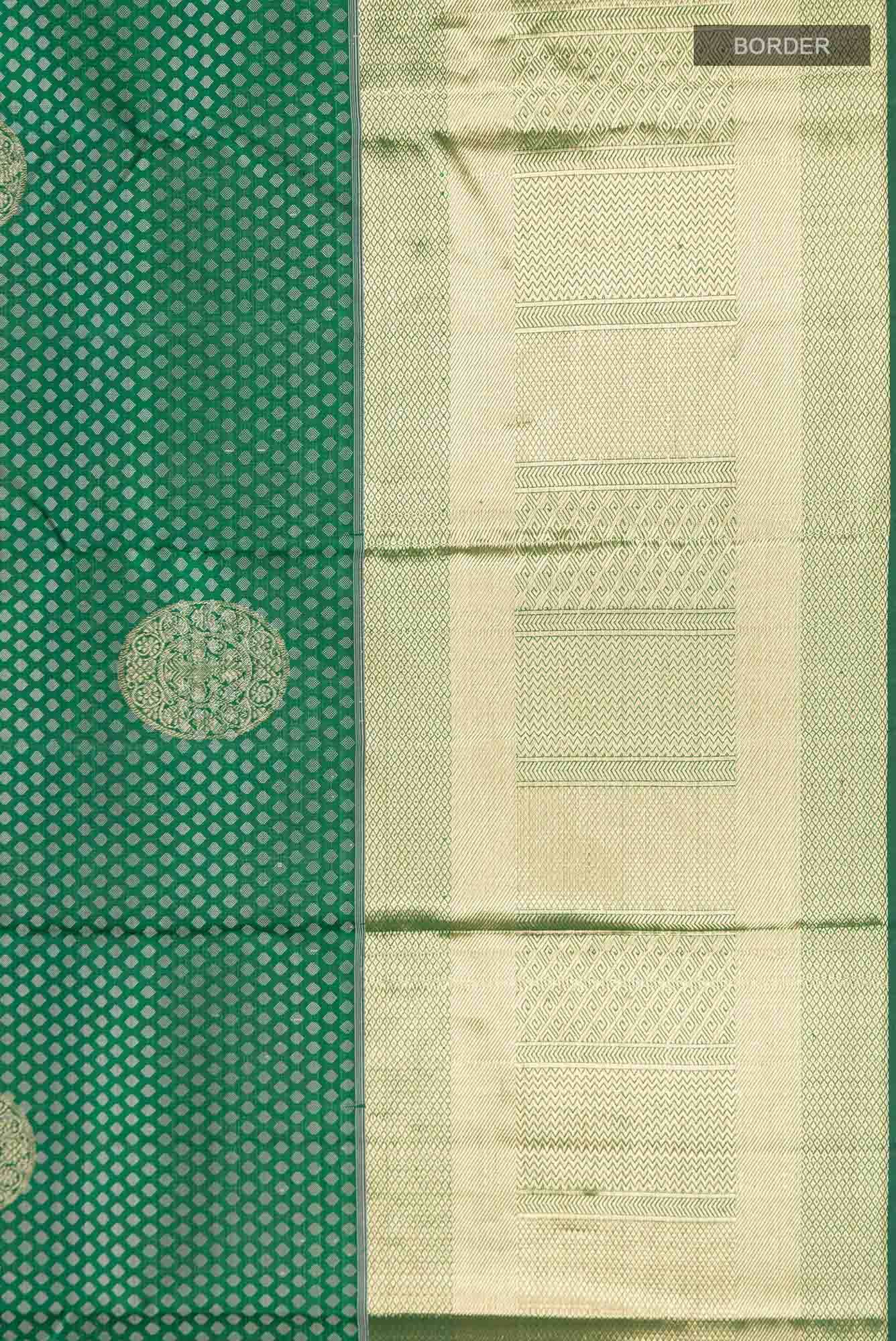 Green Kanchipuram Silk Saree