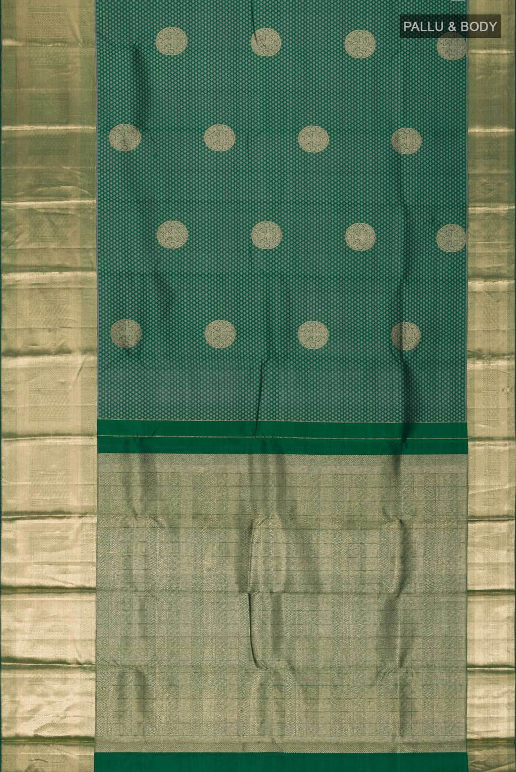Green Kanchipuram Silk Saree