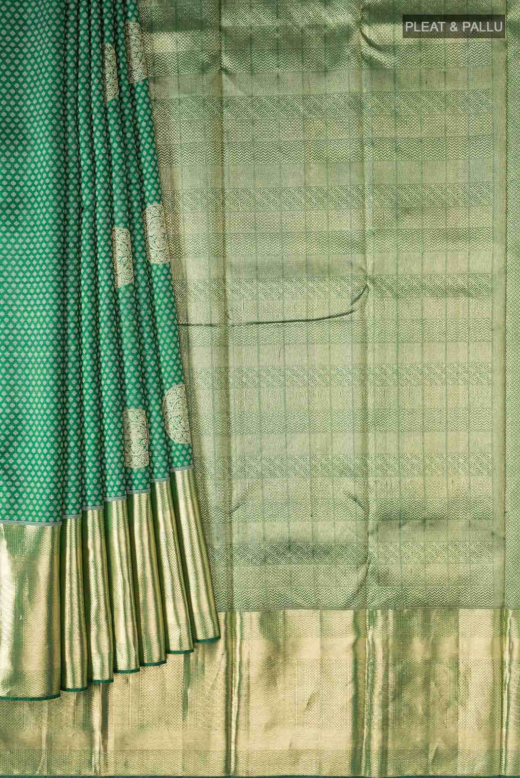 Green Kanchipuram Silk Saree