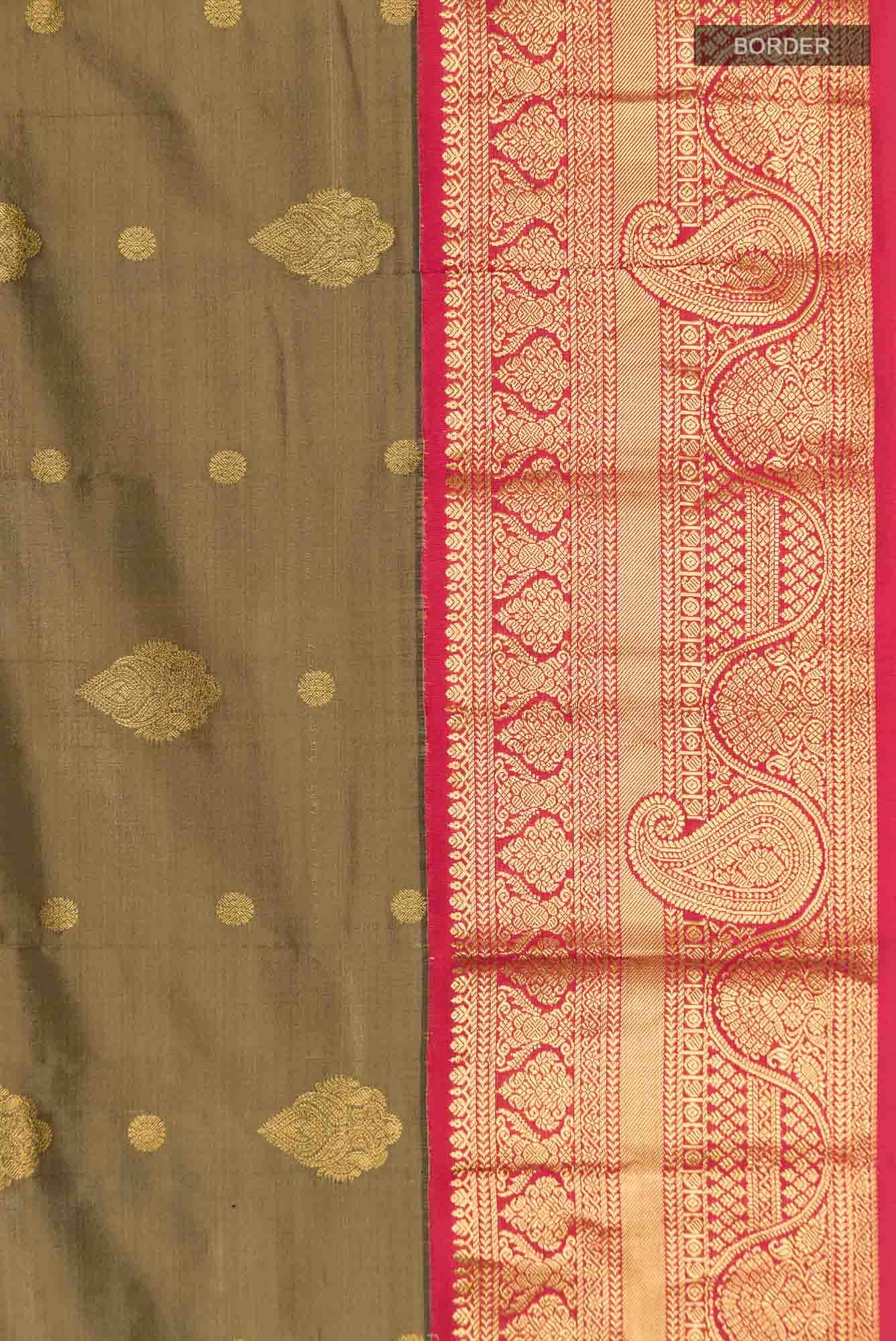 Green Bangalore Silk Saree
