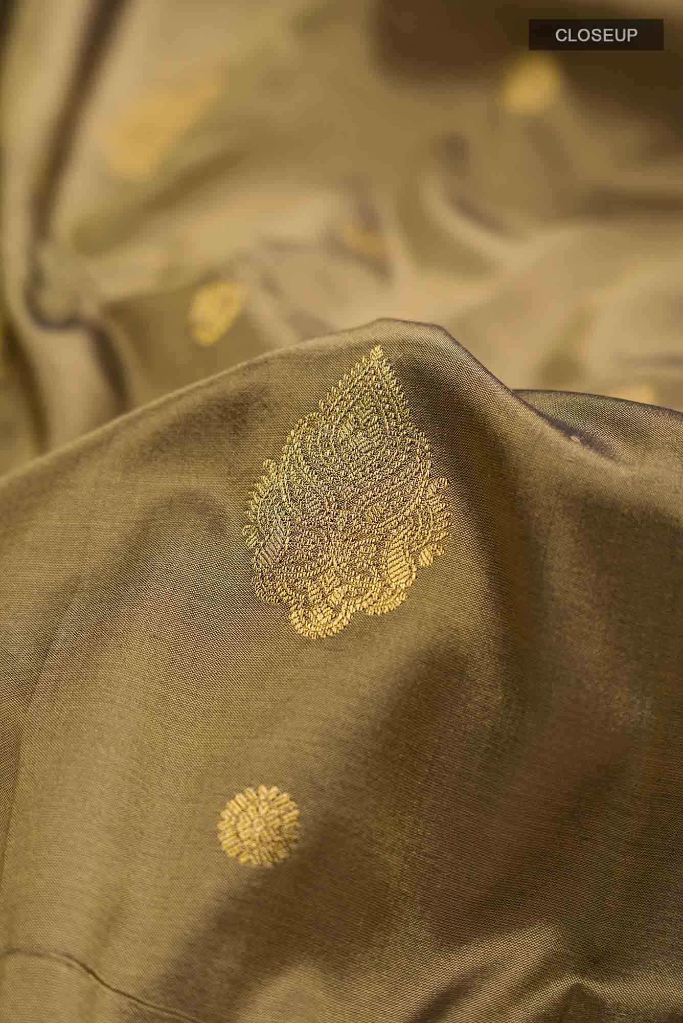 Green Bangalore Silk Saree