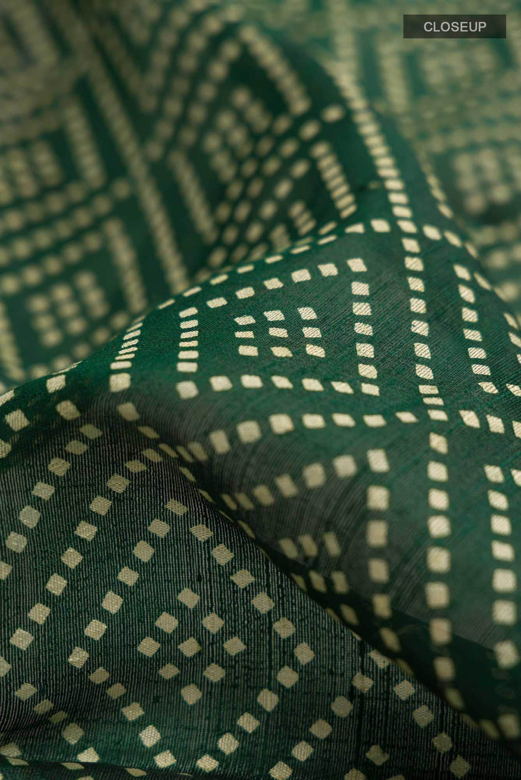 Green Bhagalpuri Tussar Silk Saree