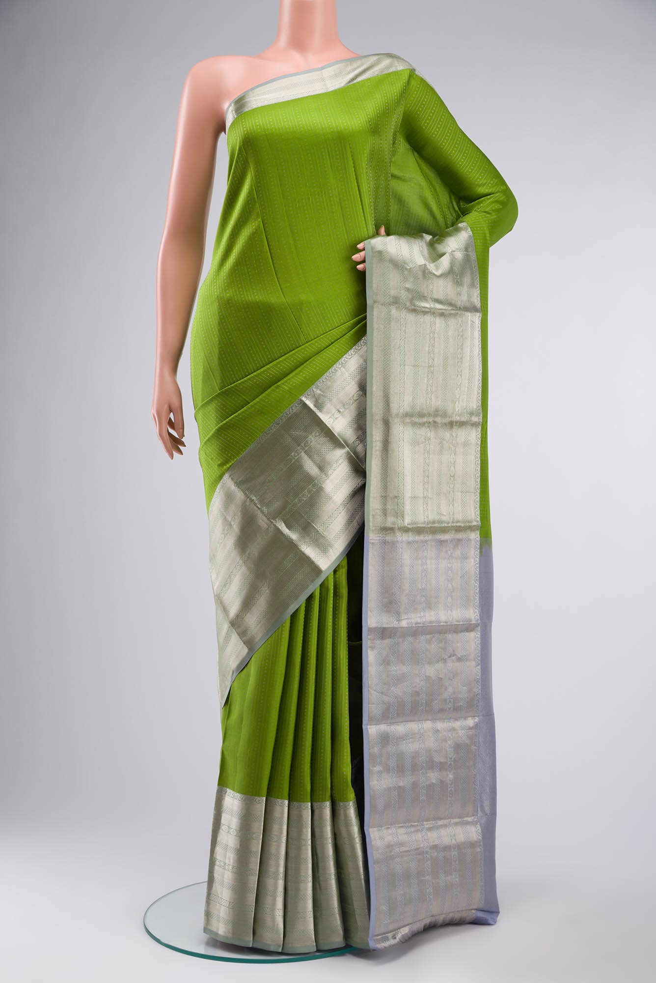 Green Kanchipuram Silk Saree