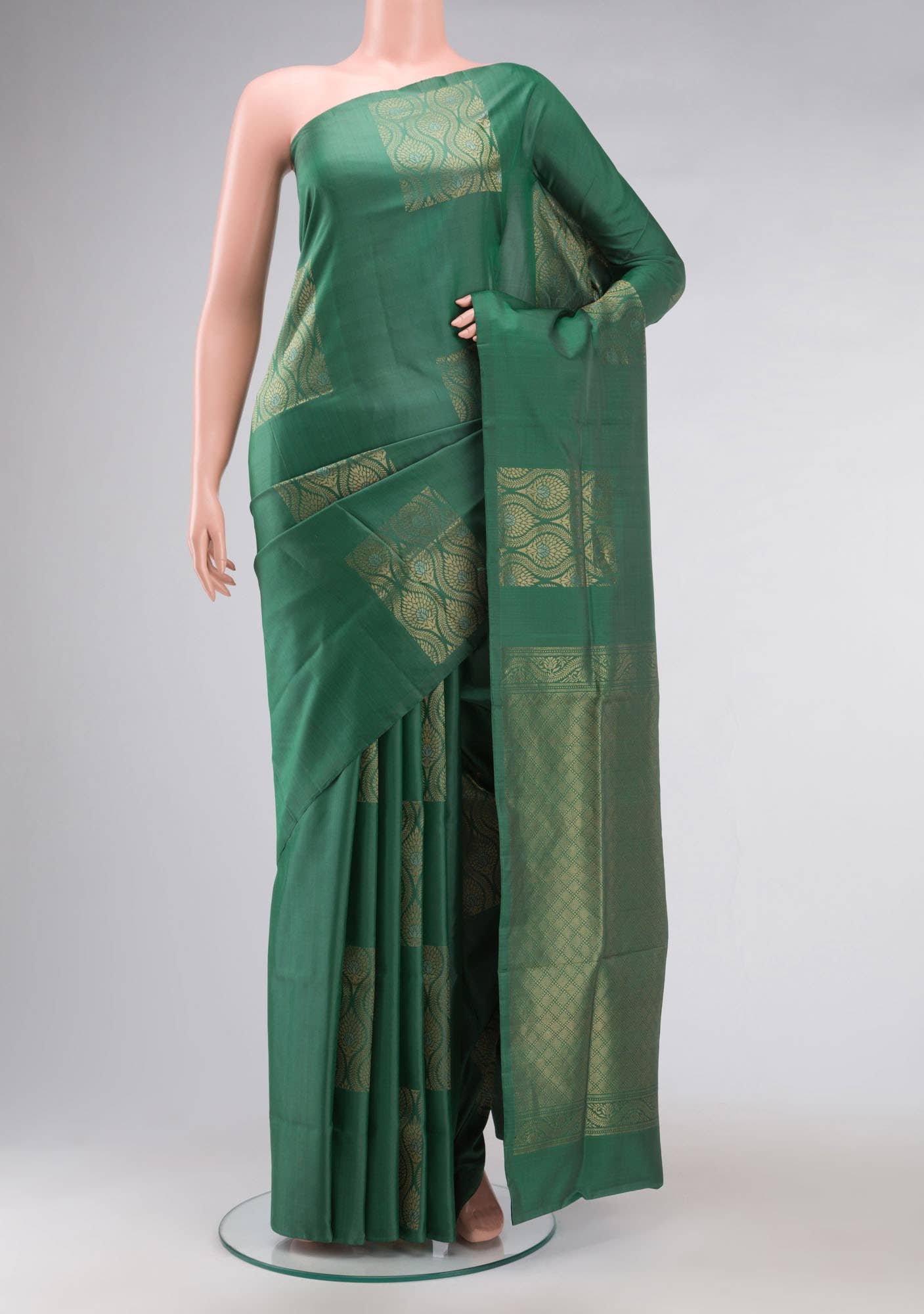 Green Uppada Silk Saree