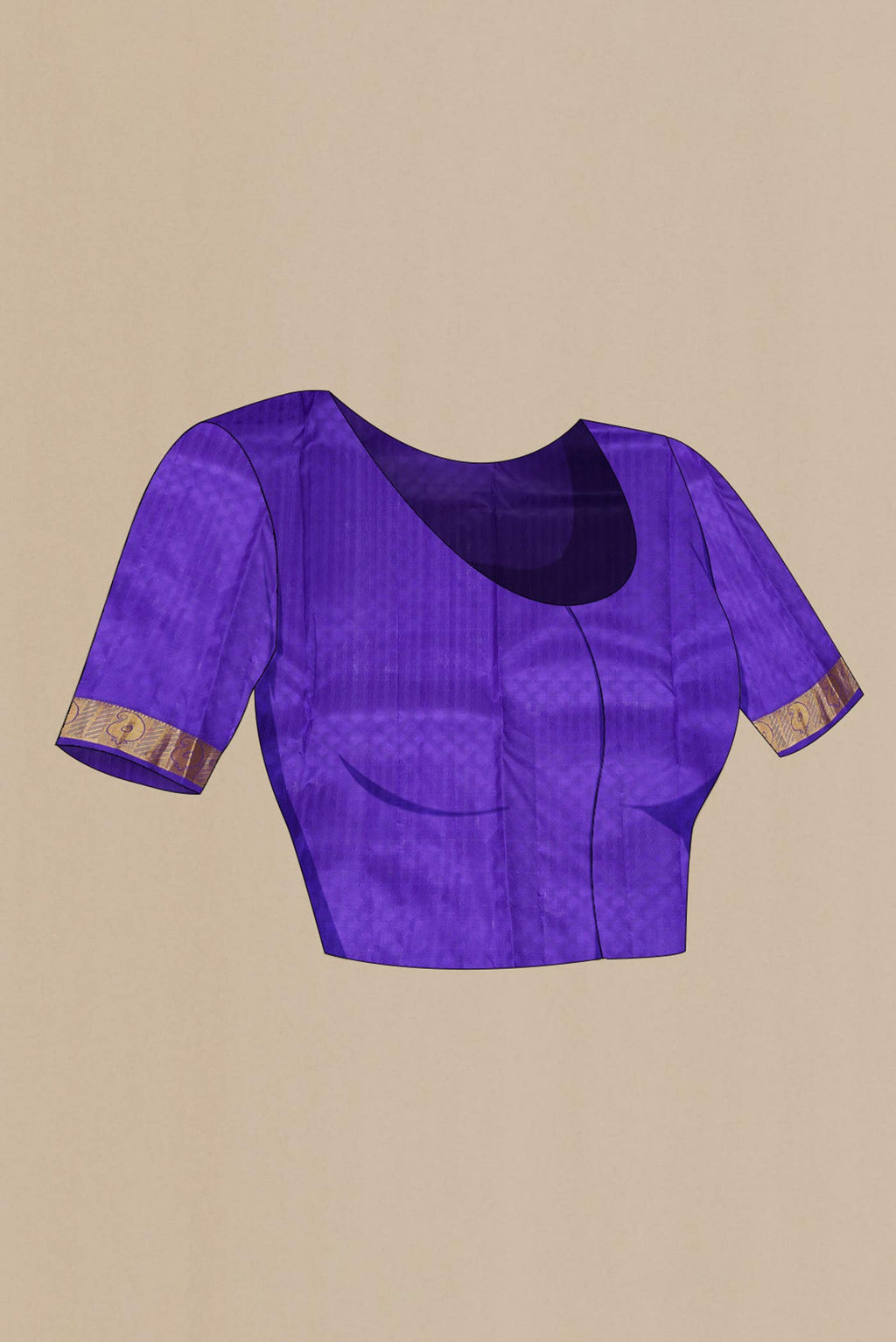 Pink Kanchipuram Silk Saree