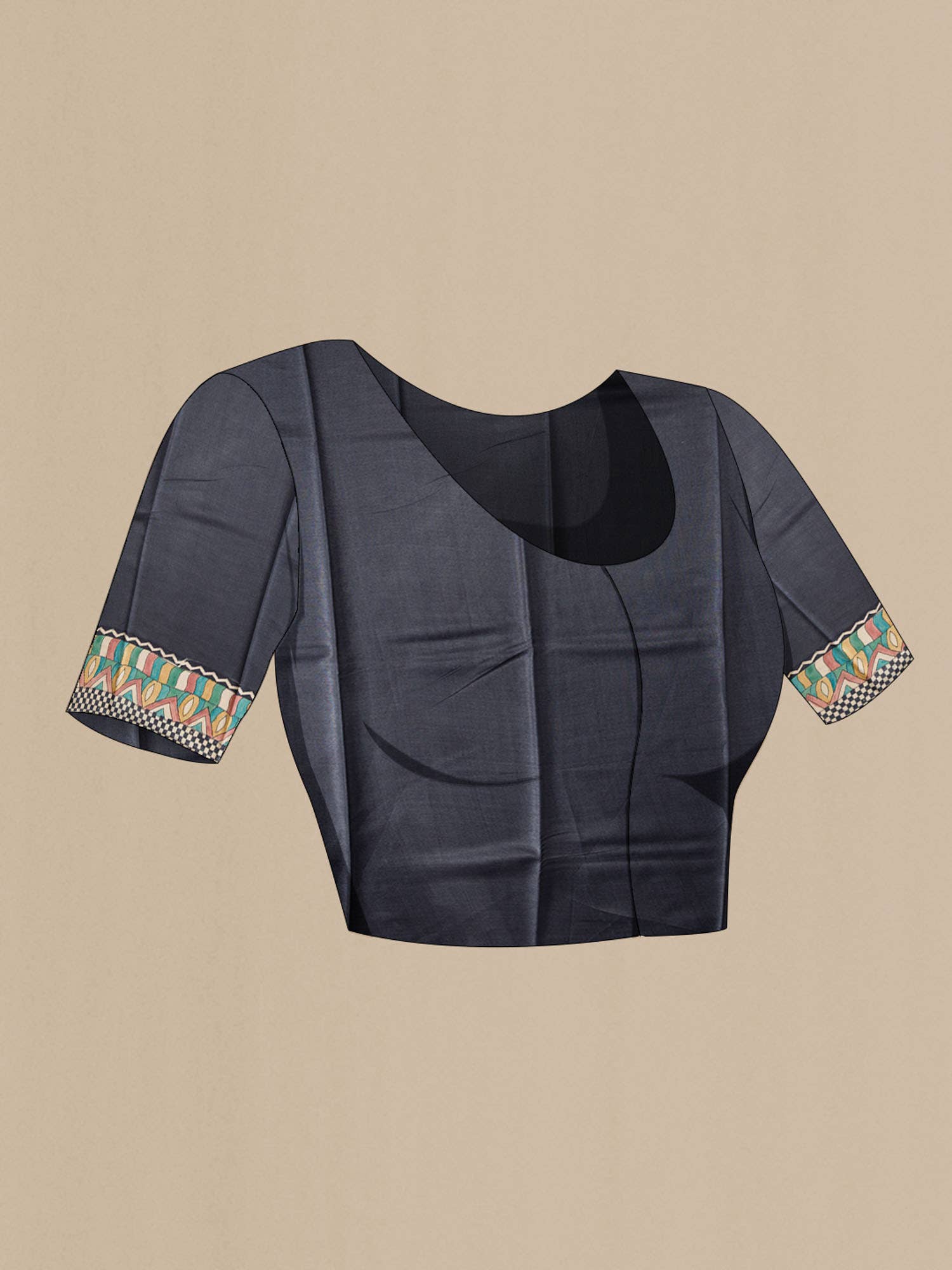 Multi Bhagalpuri Tussar Silk Saree