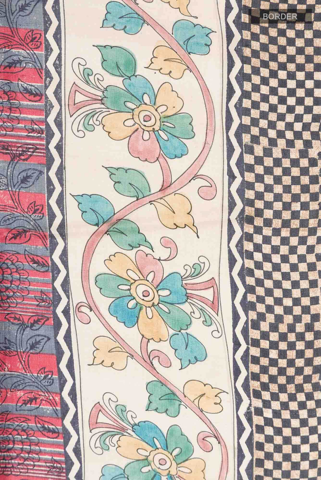 Multi Bhagalpuri Tussar Silk Saree