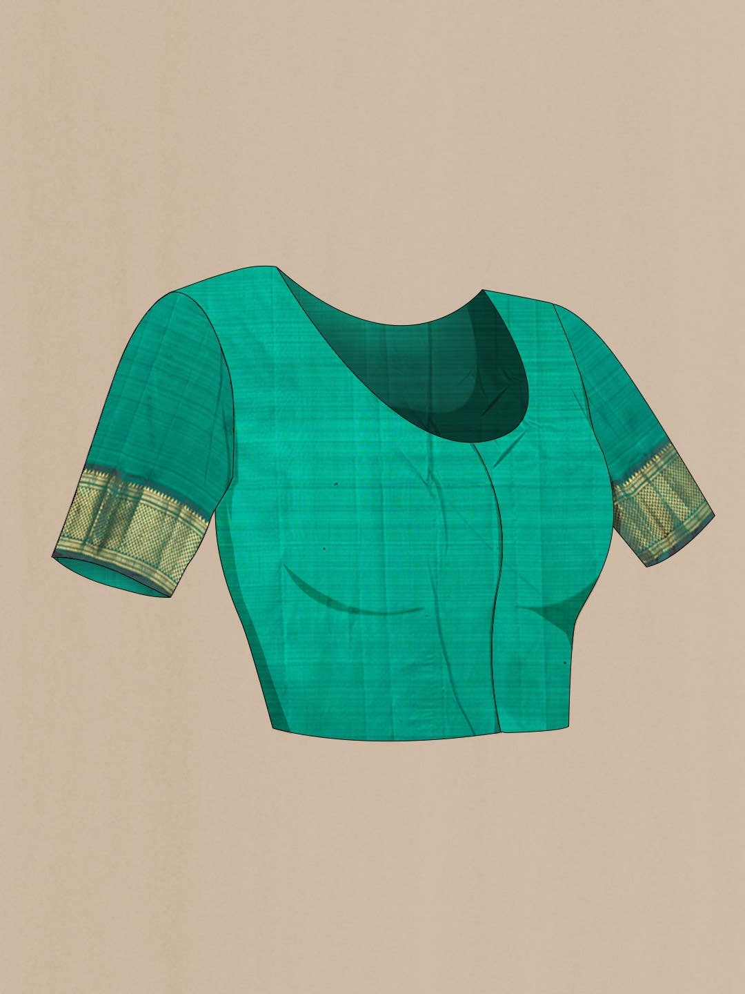 Green Kanchipuram Silk Saree