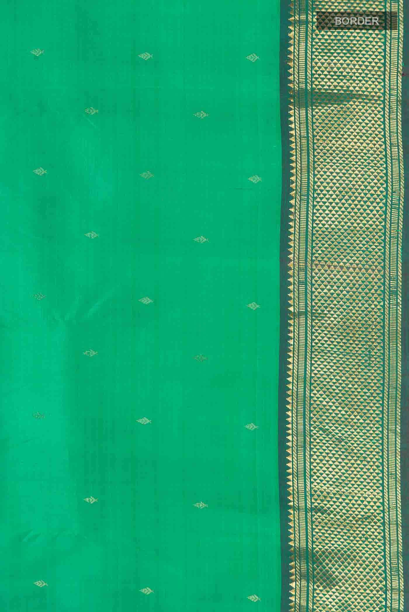Green Kanchipuram Silk Saree