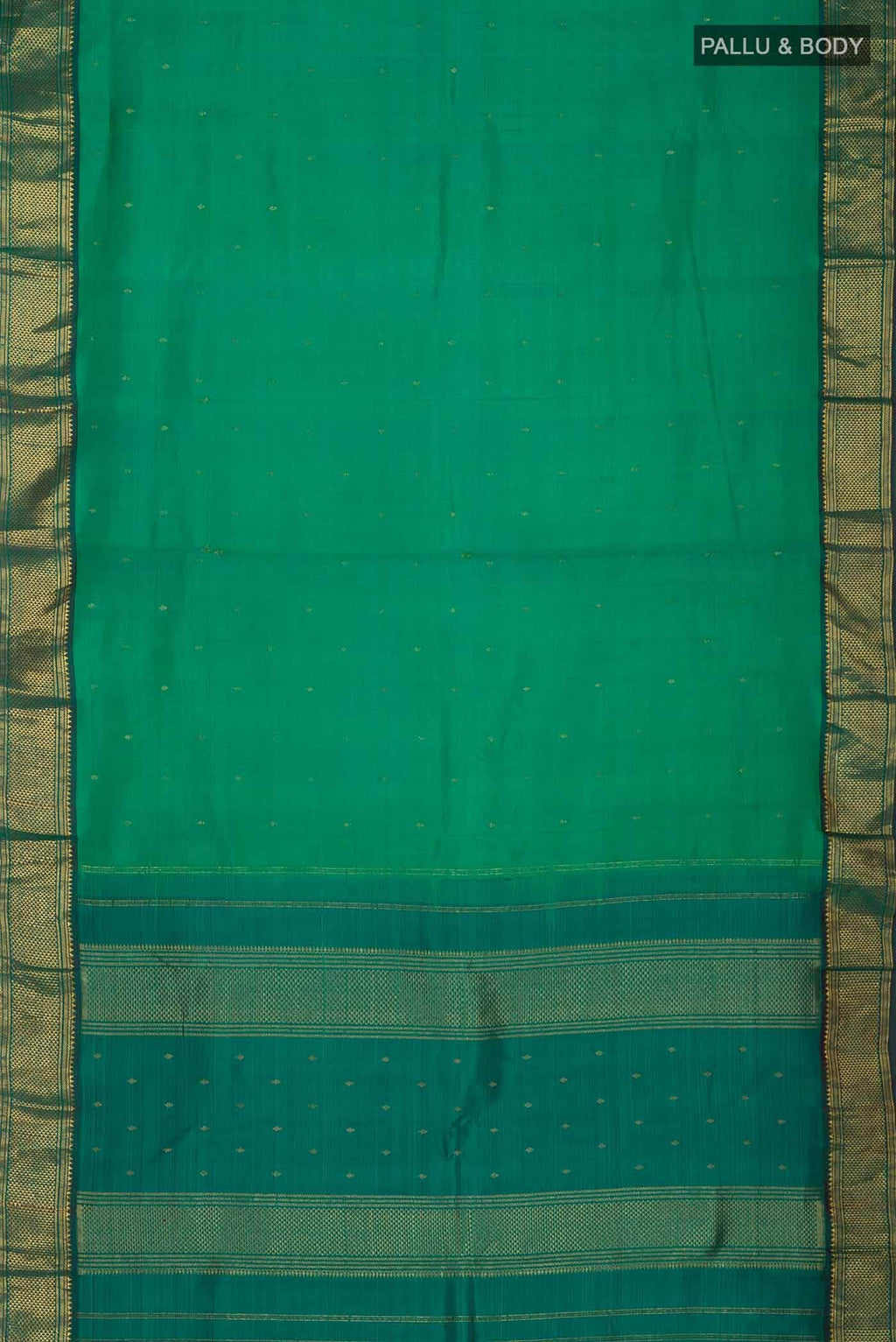 Green Kanchipuram Silk Saree