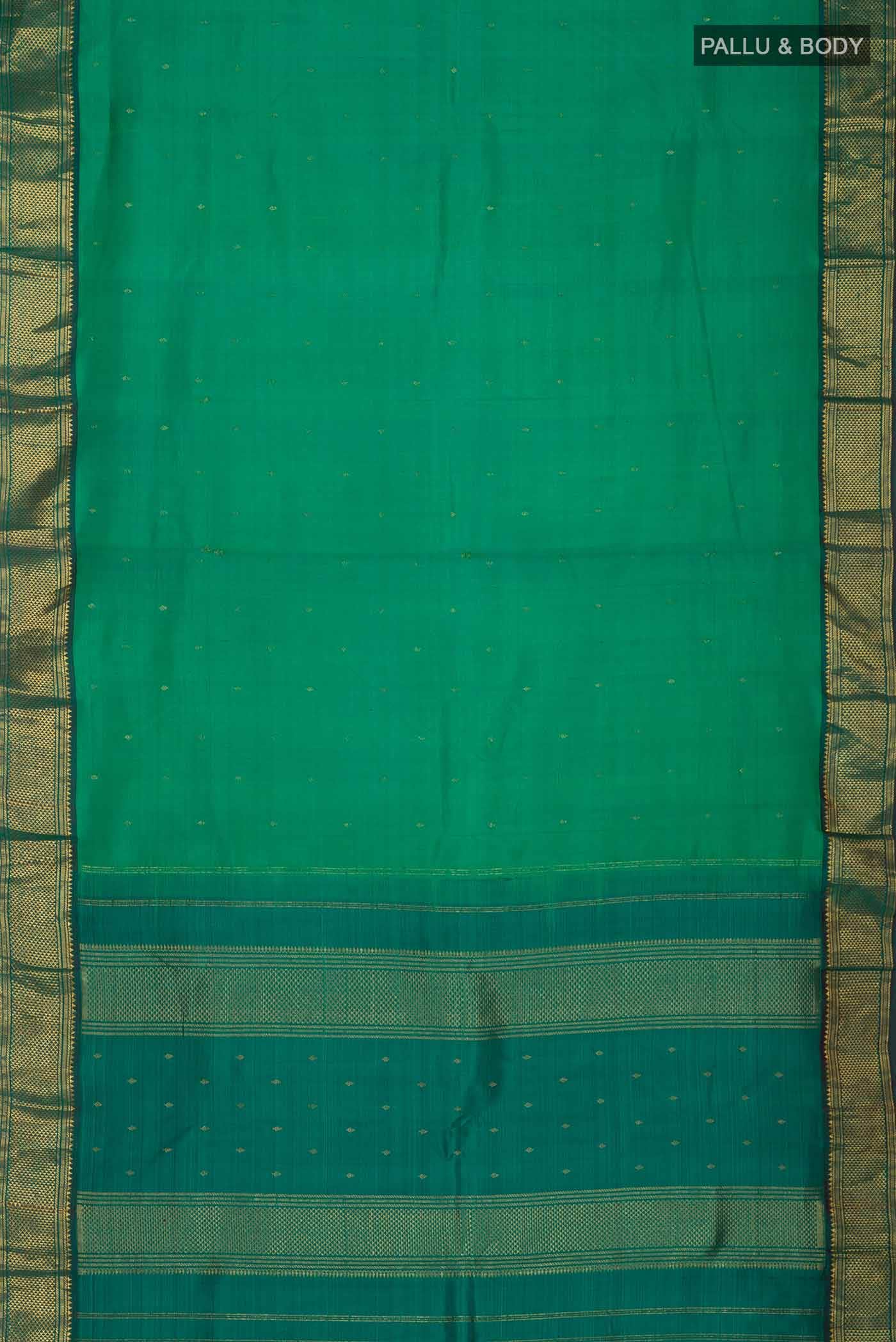 Green Kanchipuram Silk Saree