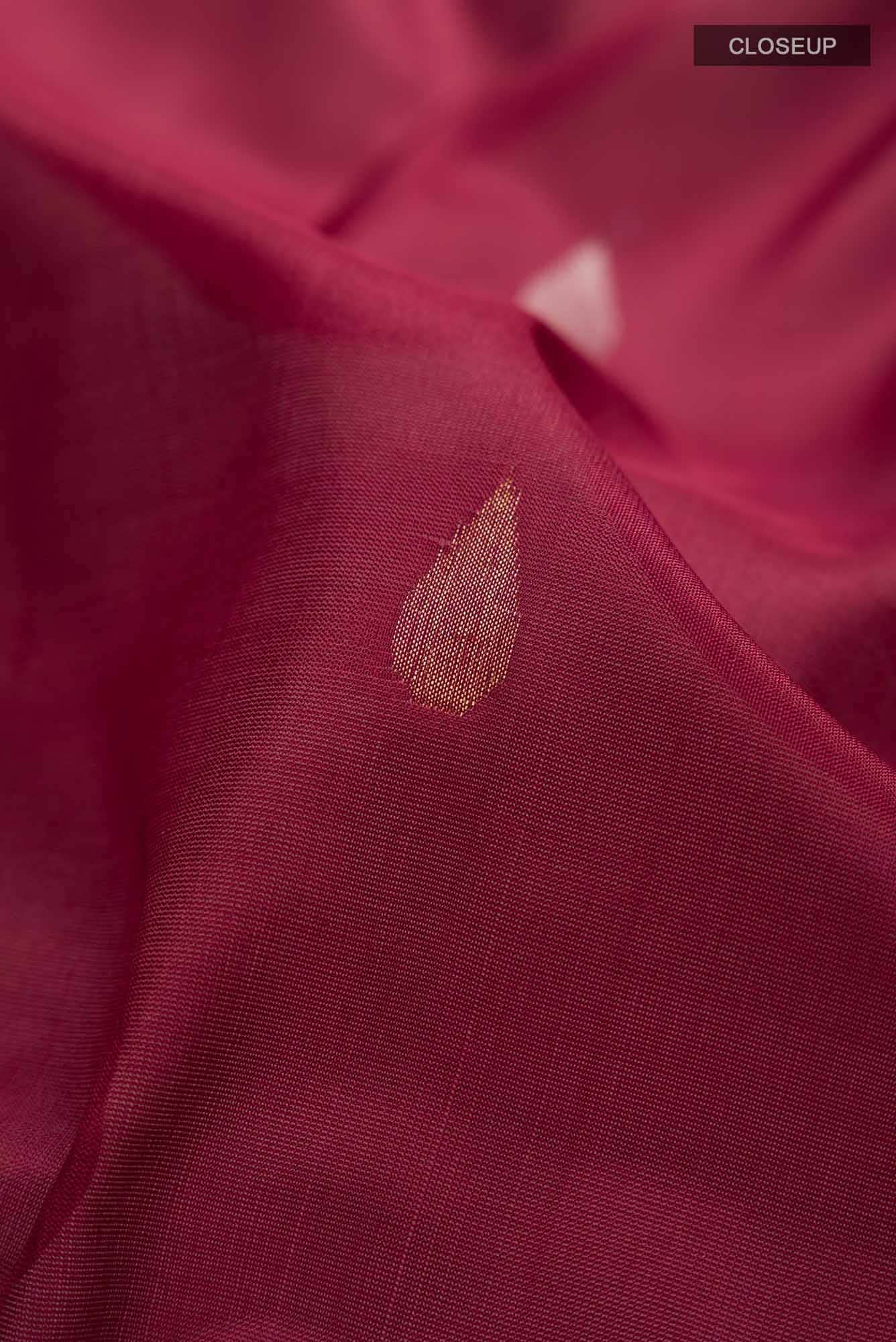 Maroon Uppada Silk Saree