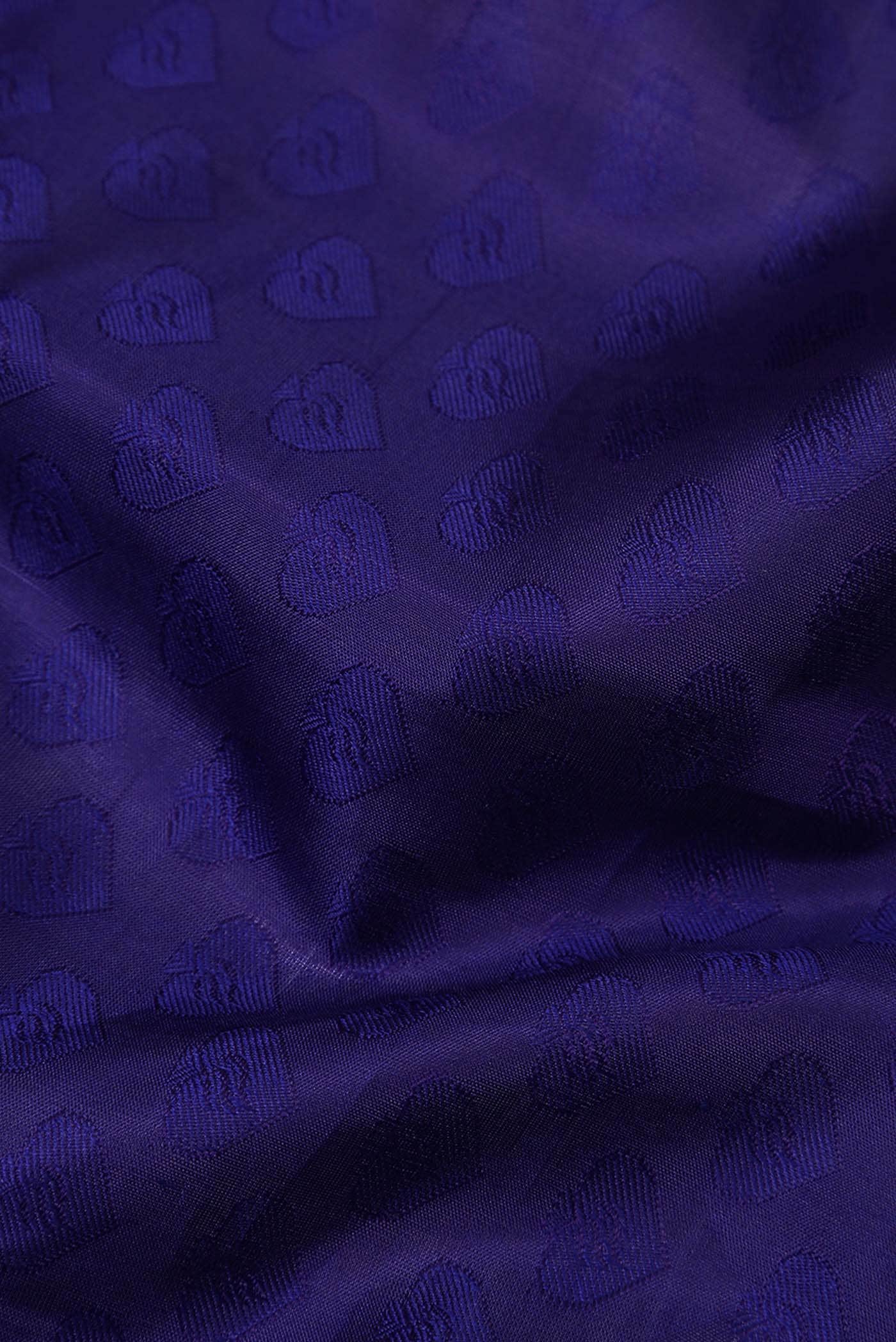 Blue Kanchipuram Silk Saree