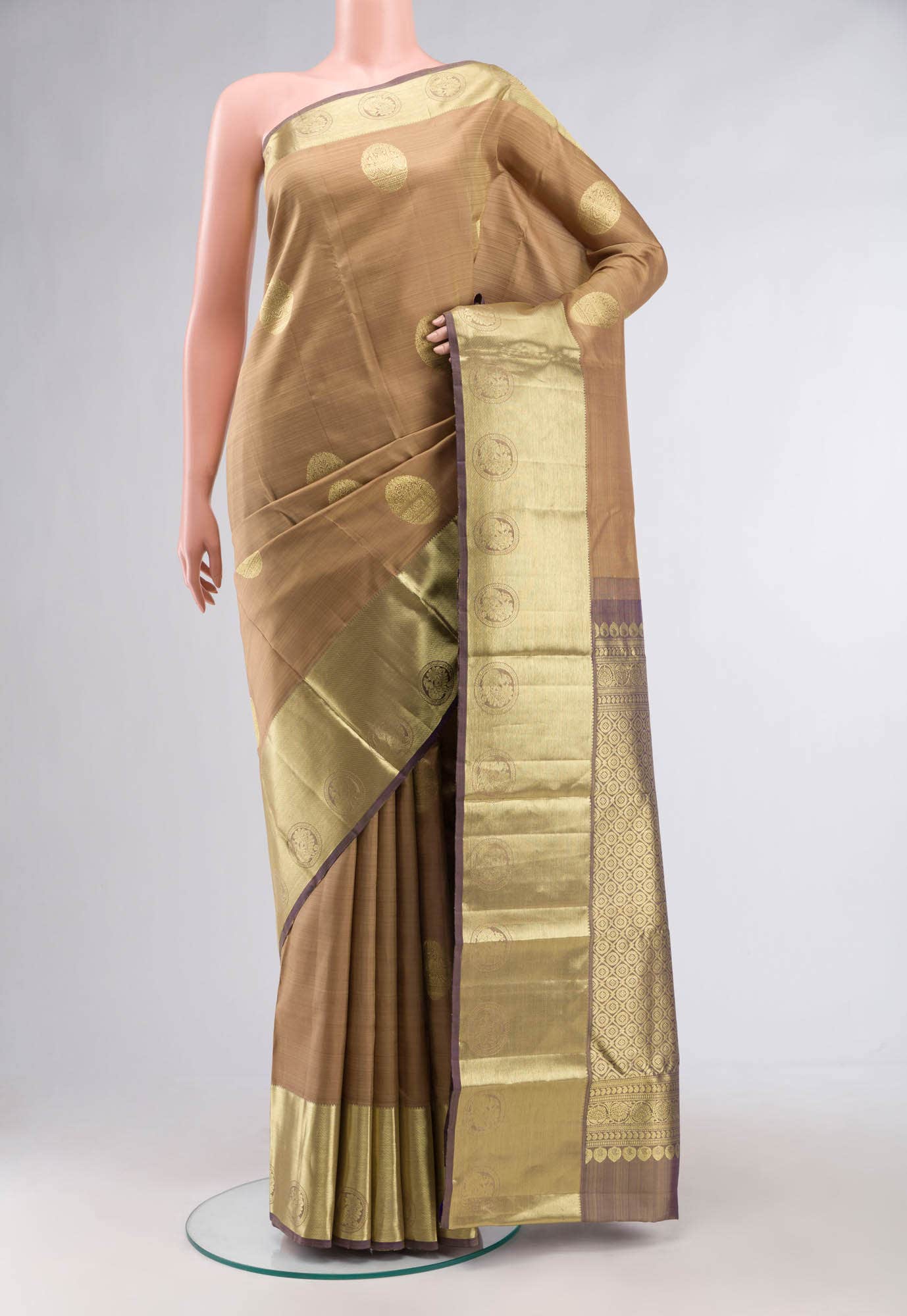 Green Kanchipuram Silk Saree