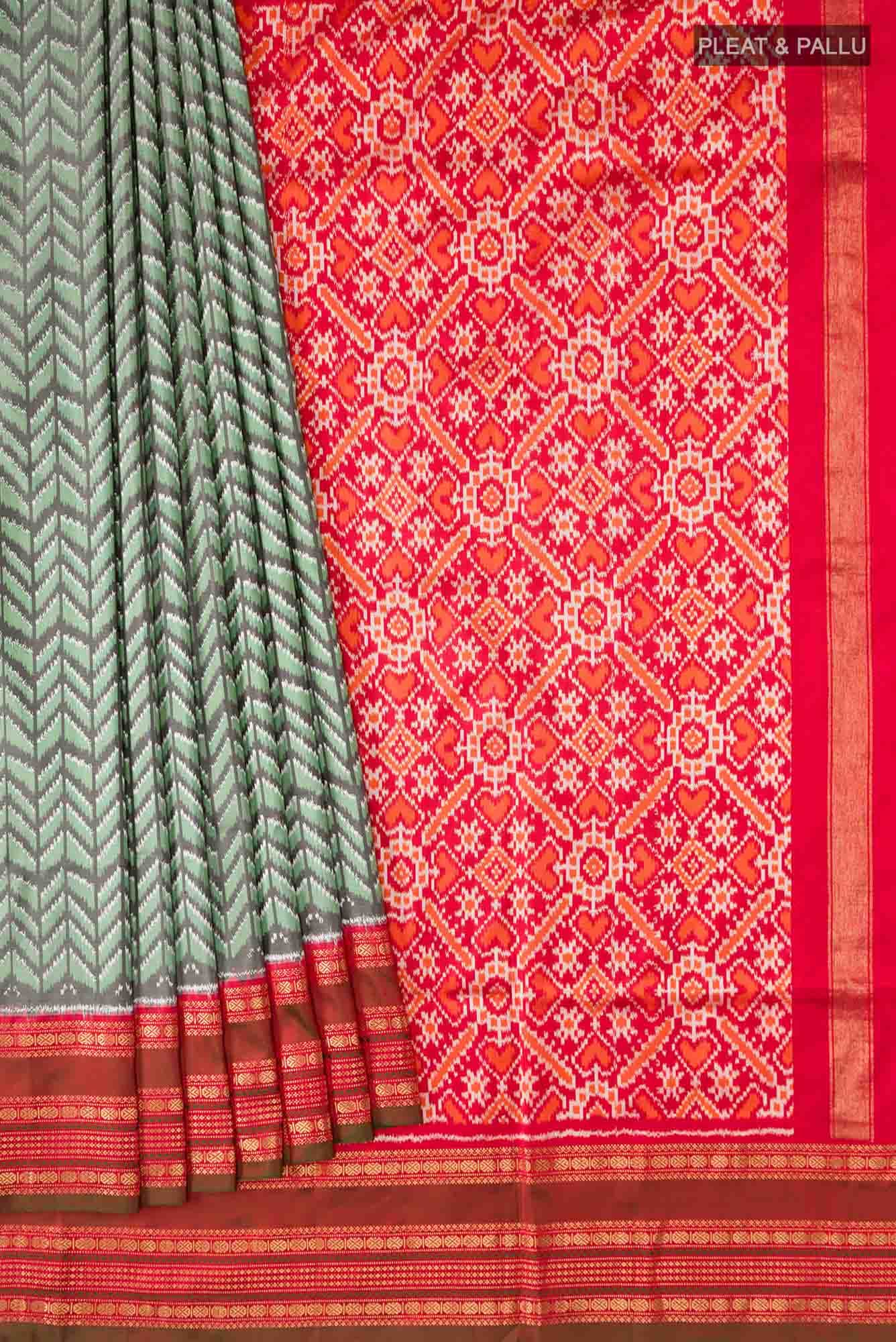 Multi Pochampally Silk Saree
