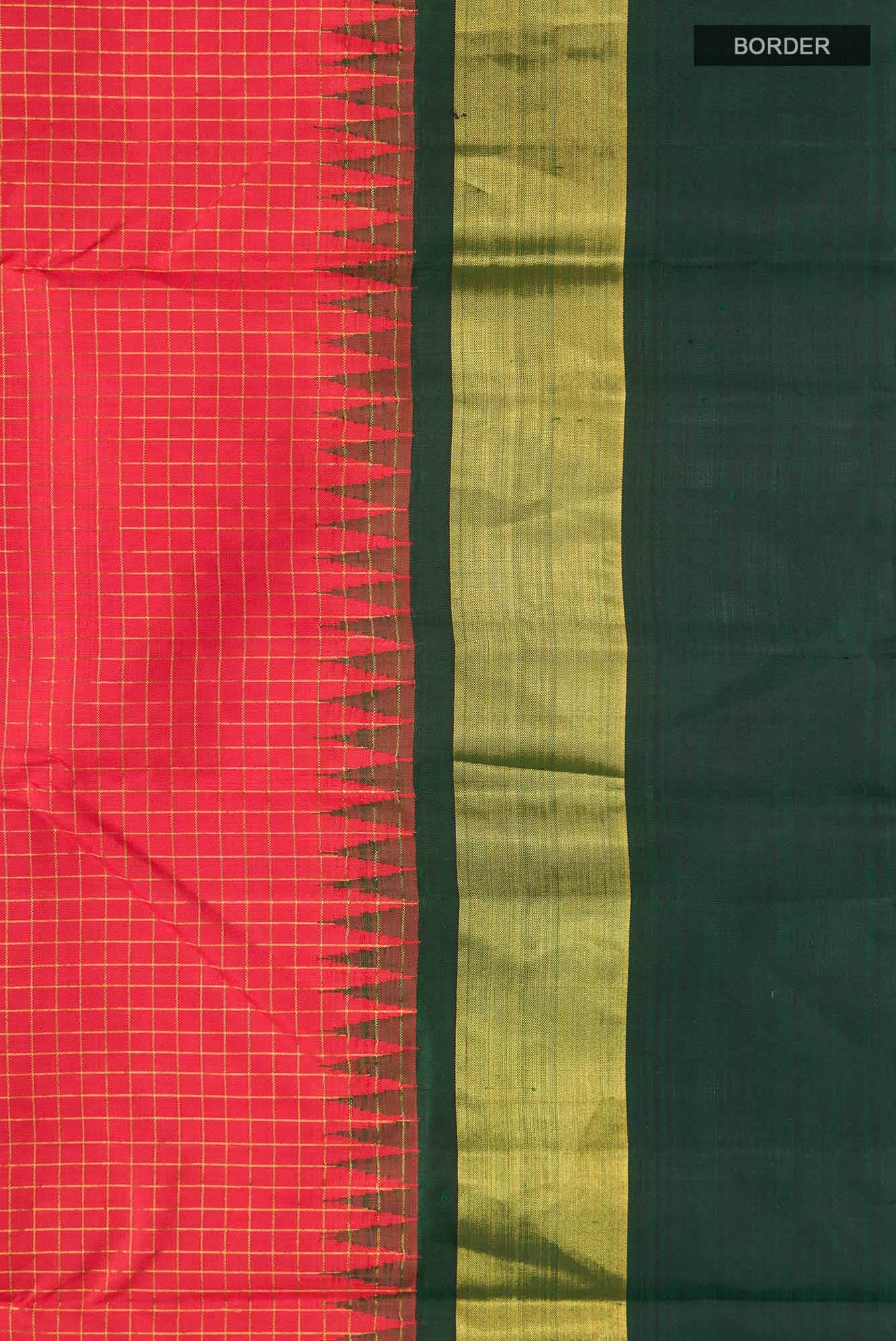 Red Kanchipuram Silk Saree