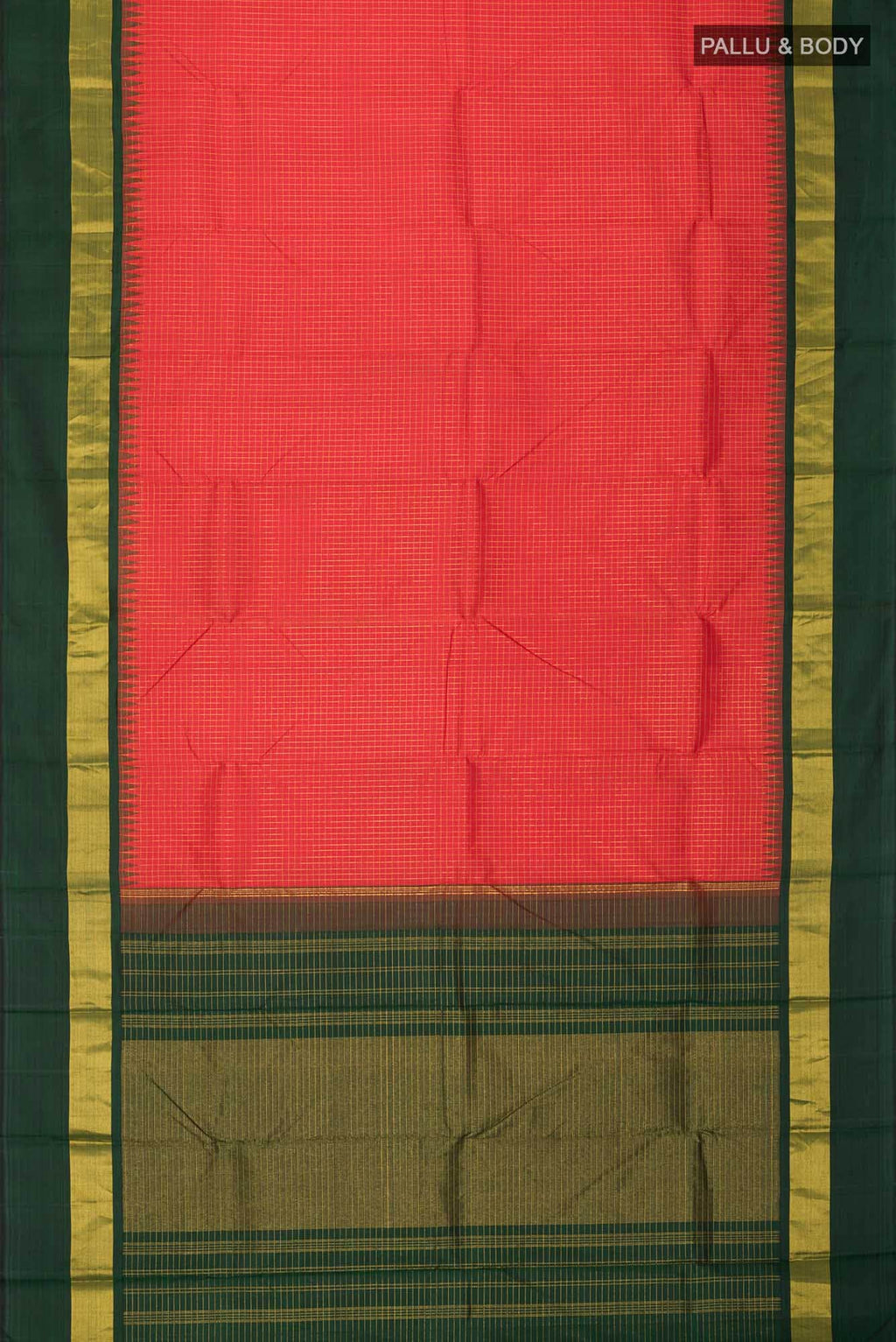 Red Kanchipuram Silk Saree