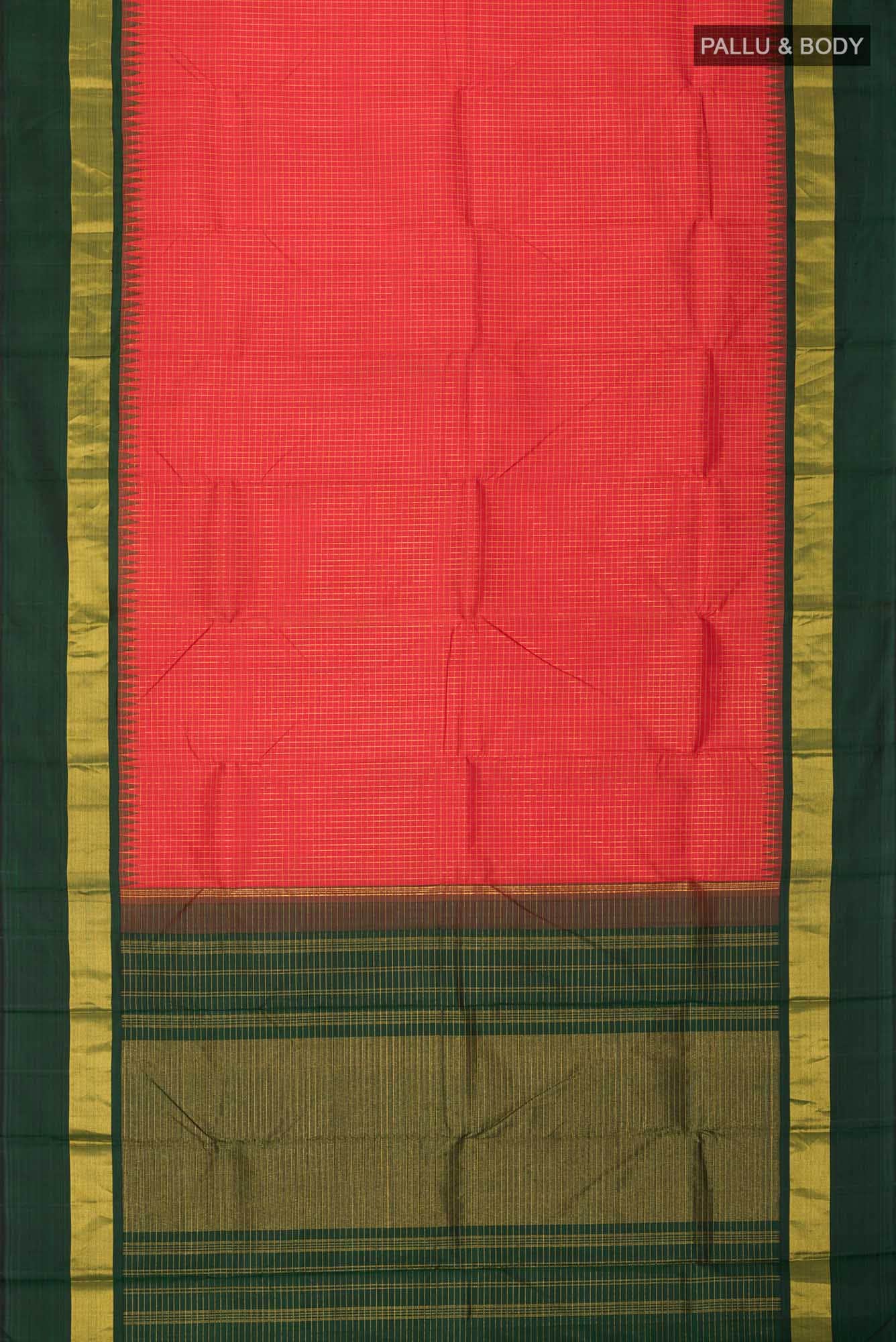 Red Kanchipuram Silk Saree