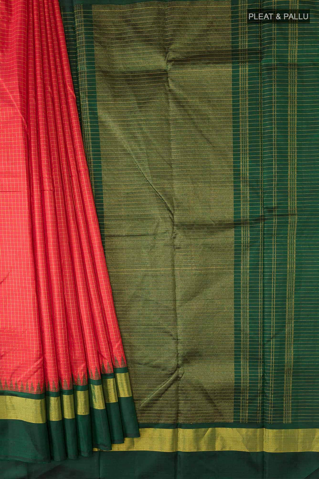 Red Kanchipuram Silk Saree