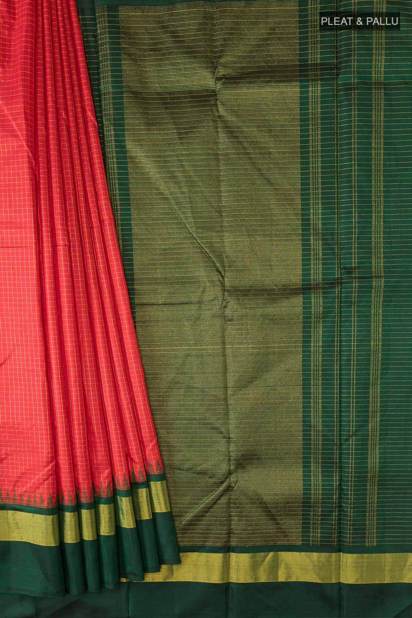 Red Kanchipuram Silk Saree