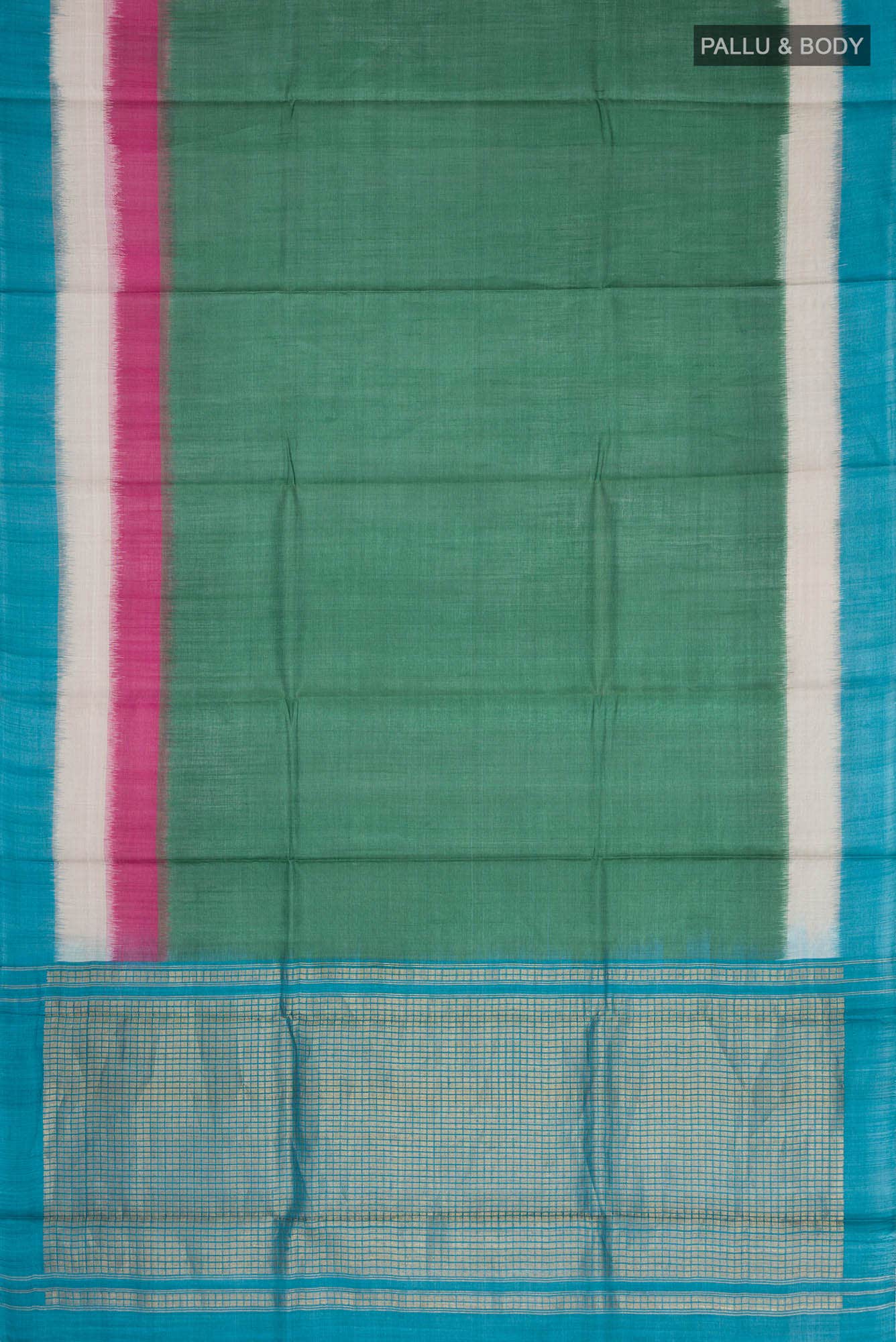 Green MP Tussar Saree