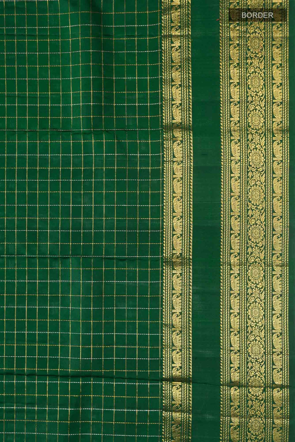 Green Kanchipuram Silk Saree