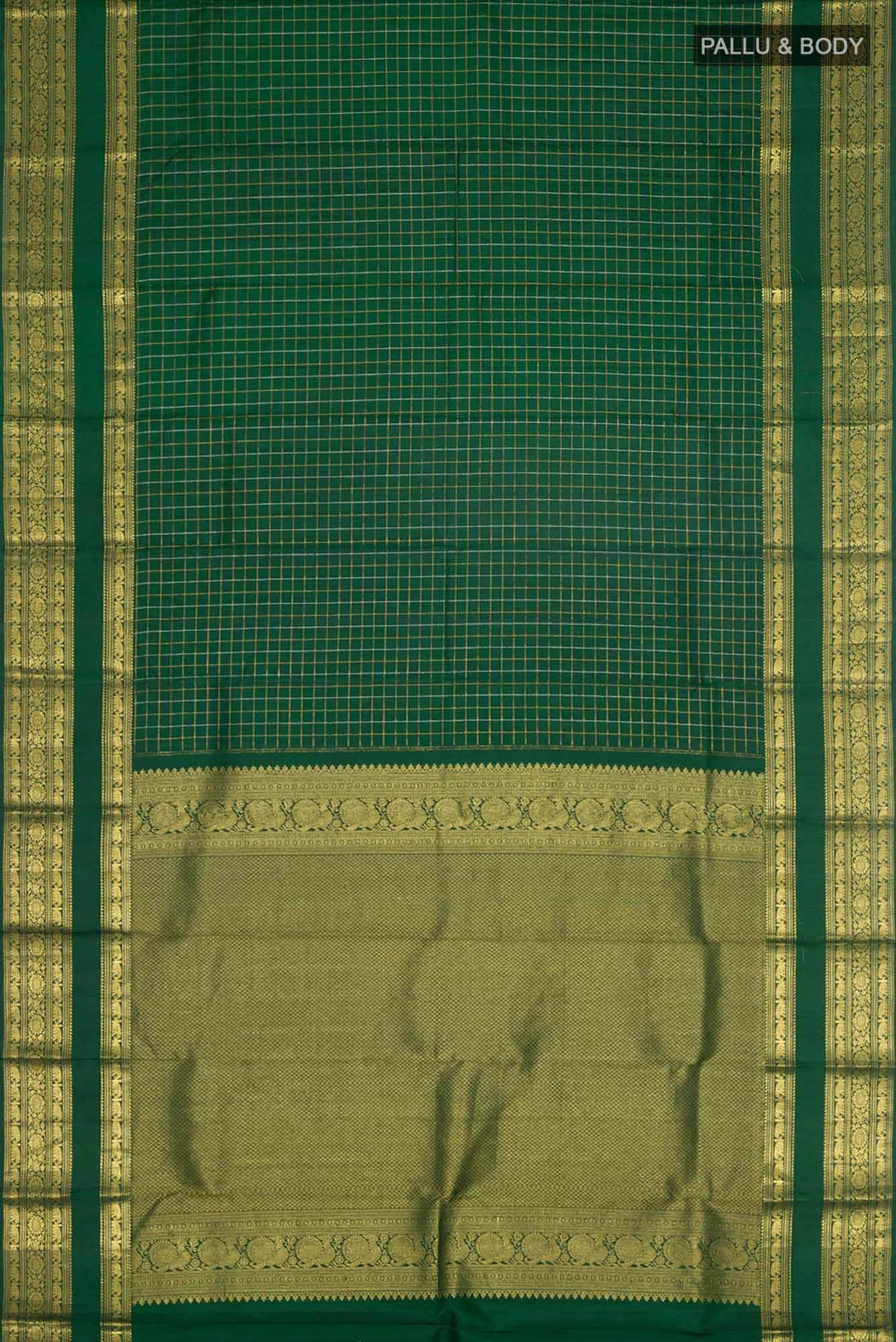 Green Kanchipuram Silk Saree