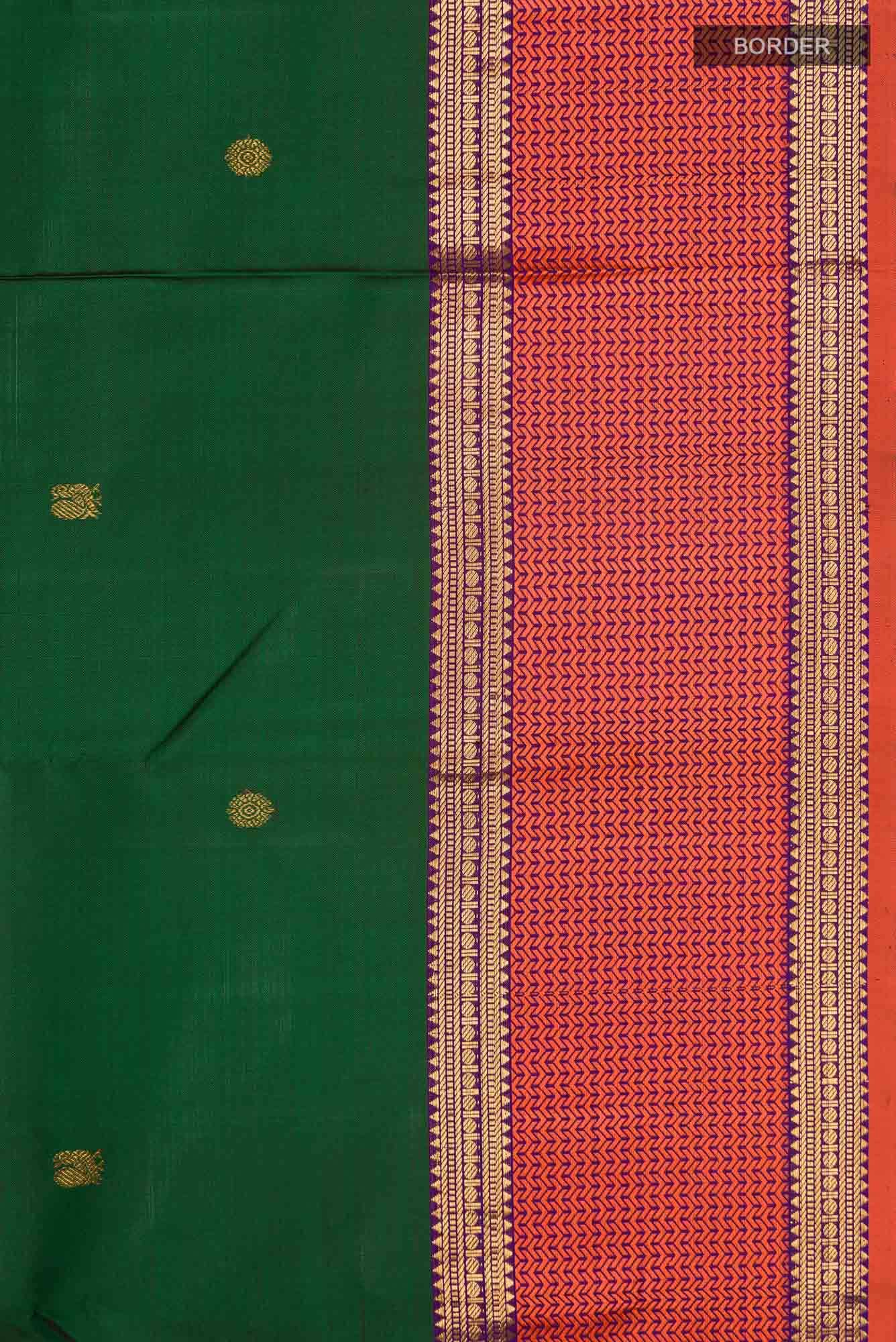 Green Kanchipuram Silk Saree