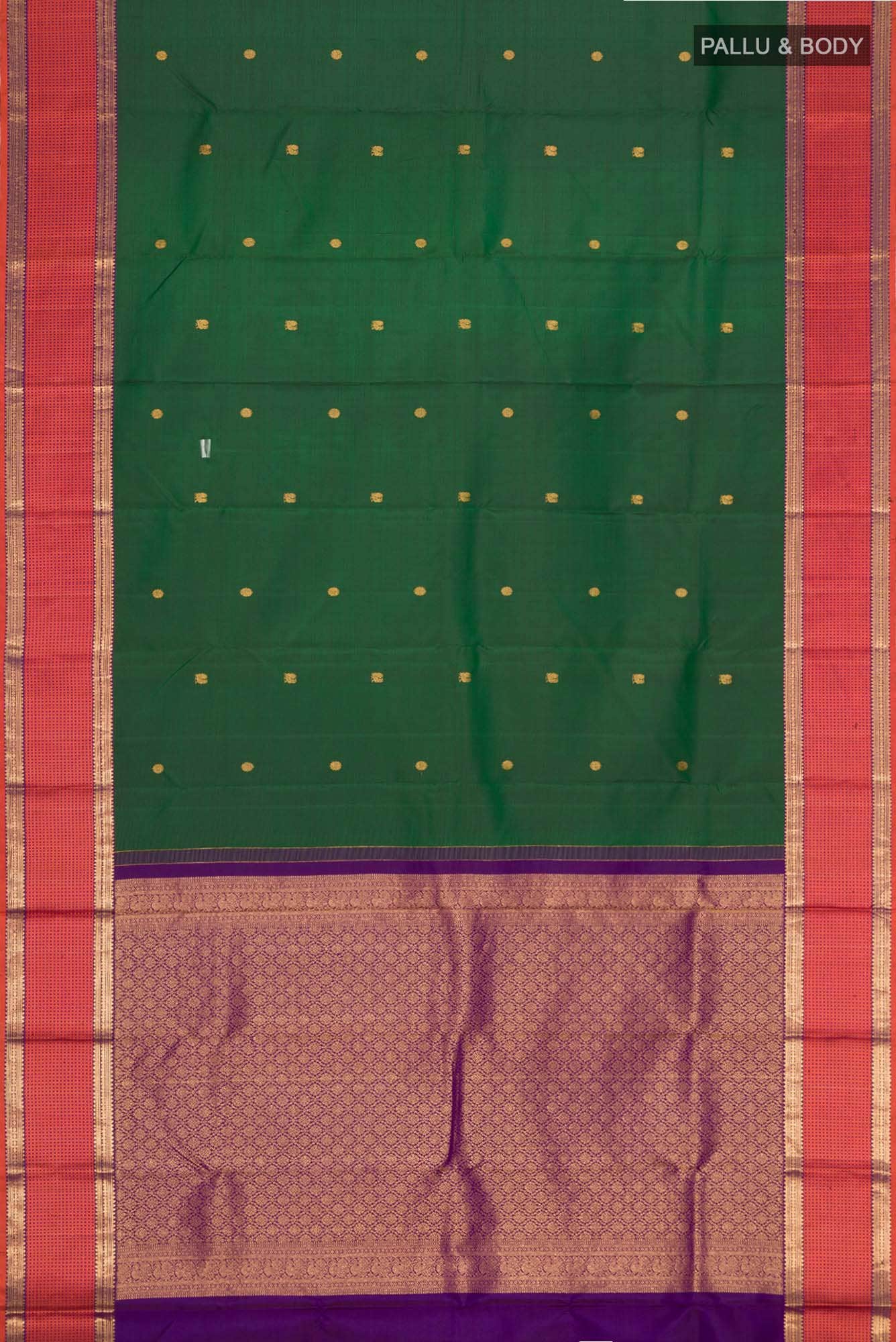 Green Kanchipuram Silk Saree