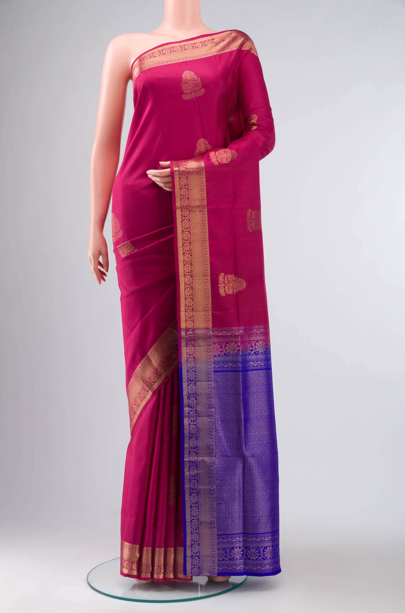 Pink Soft Silk Saree