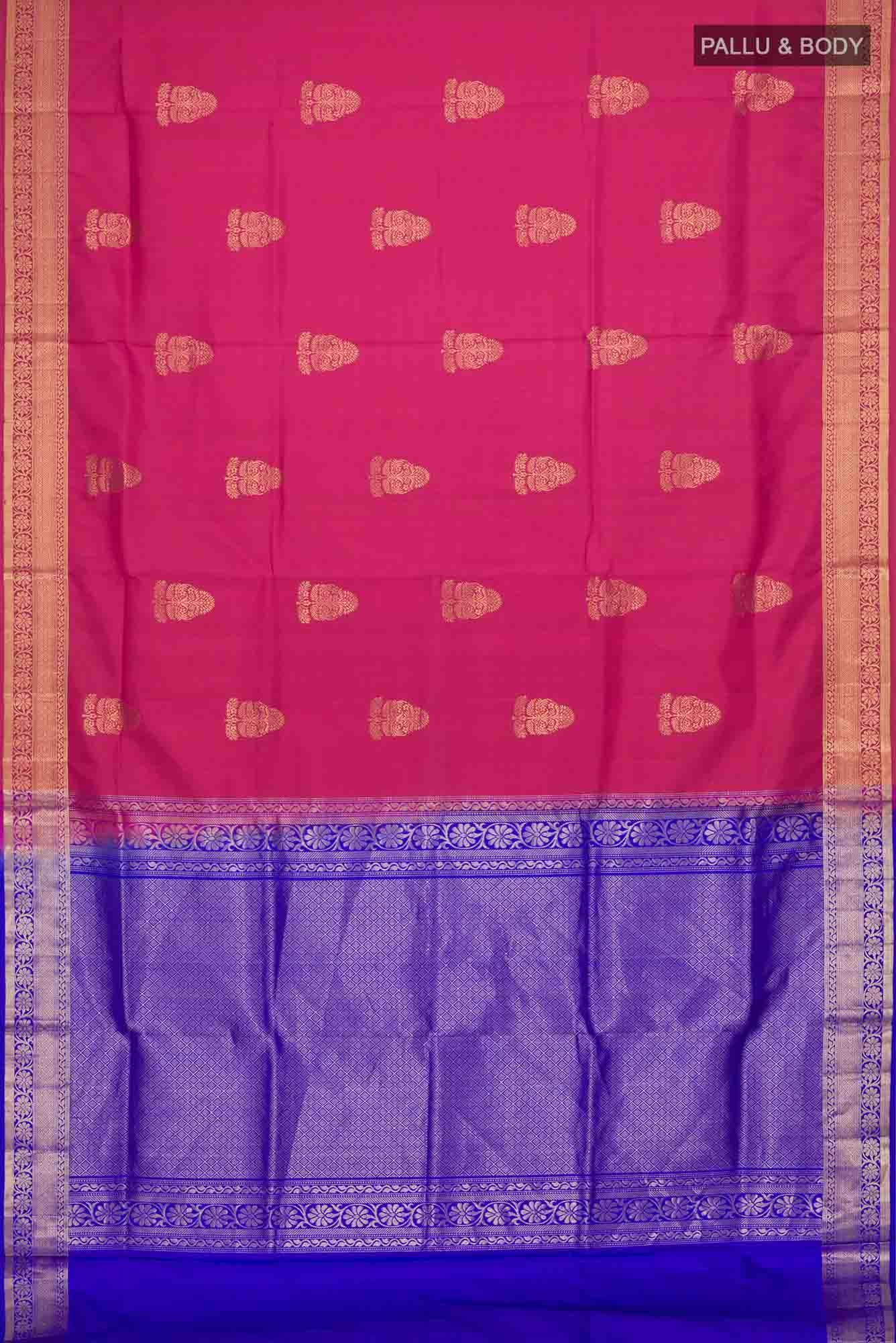 Pink Soft Silk Saree