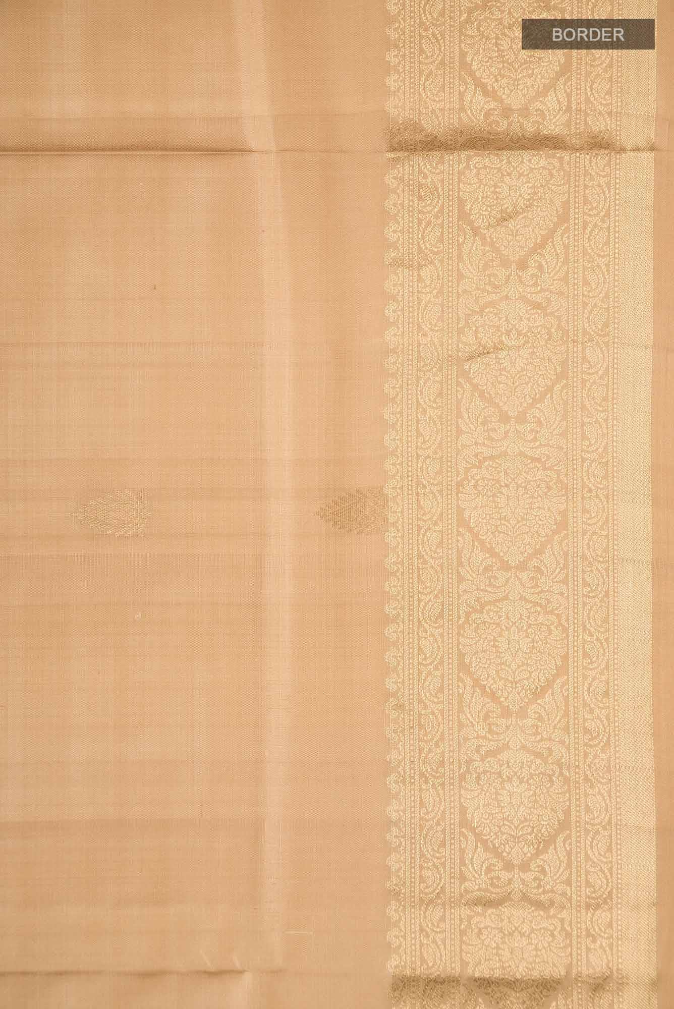 Beige Soft Silk Saree