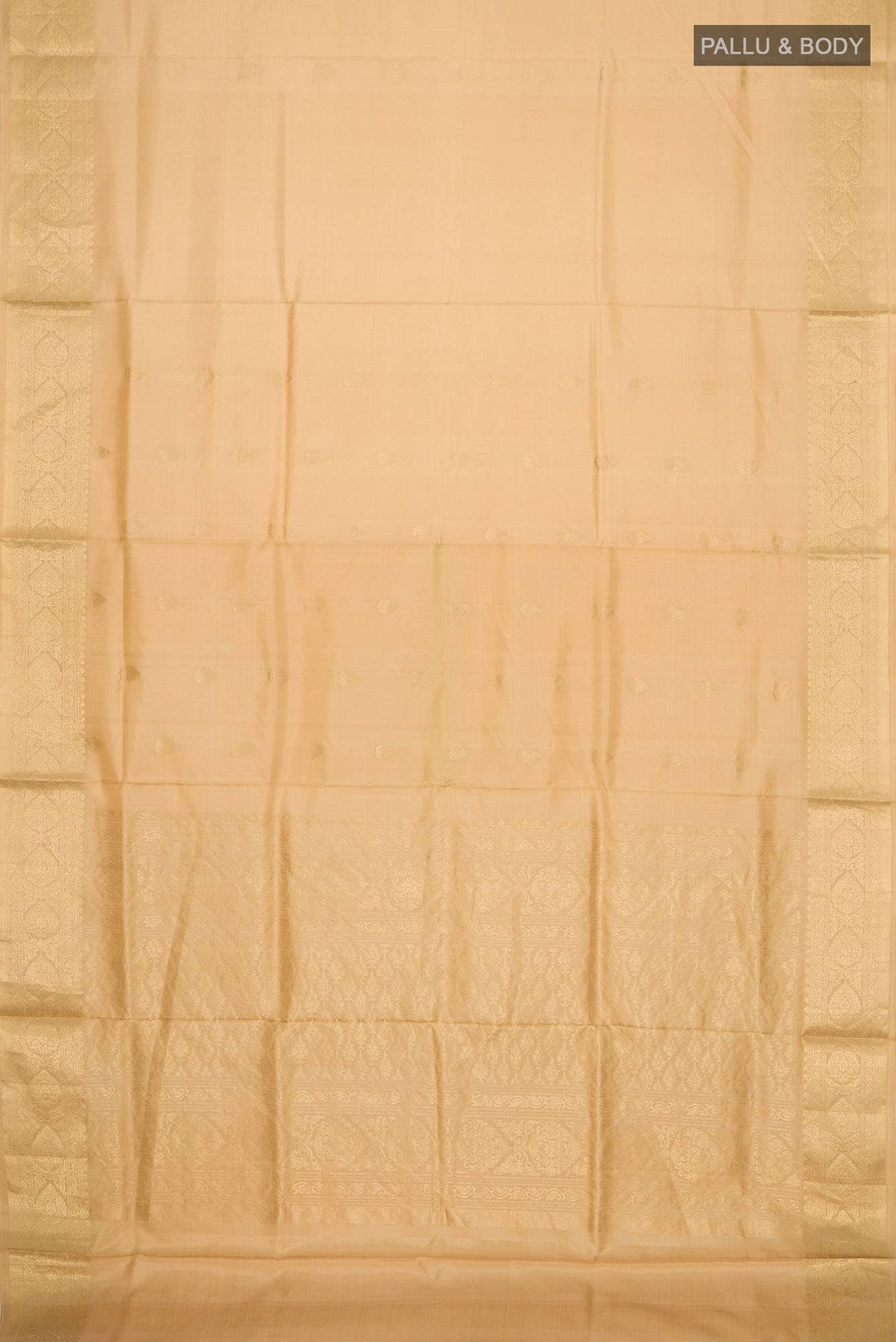 Beige Soft Silk Saree