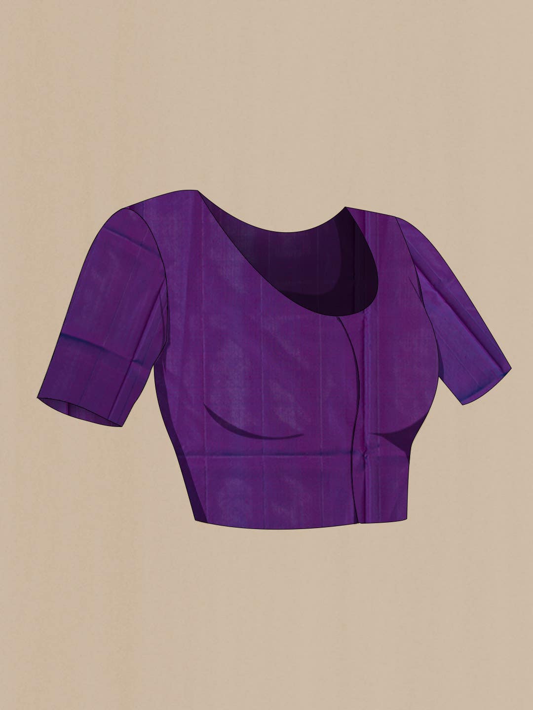 Purple Soft Silk Saree