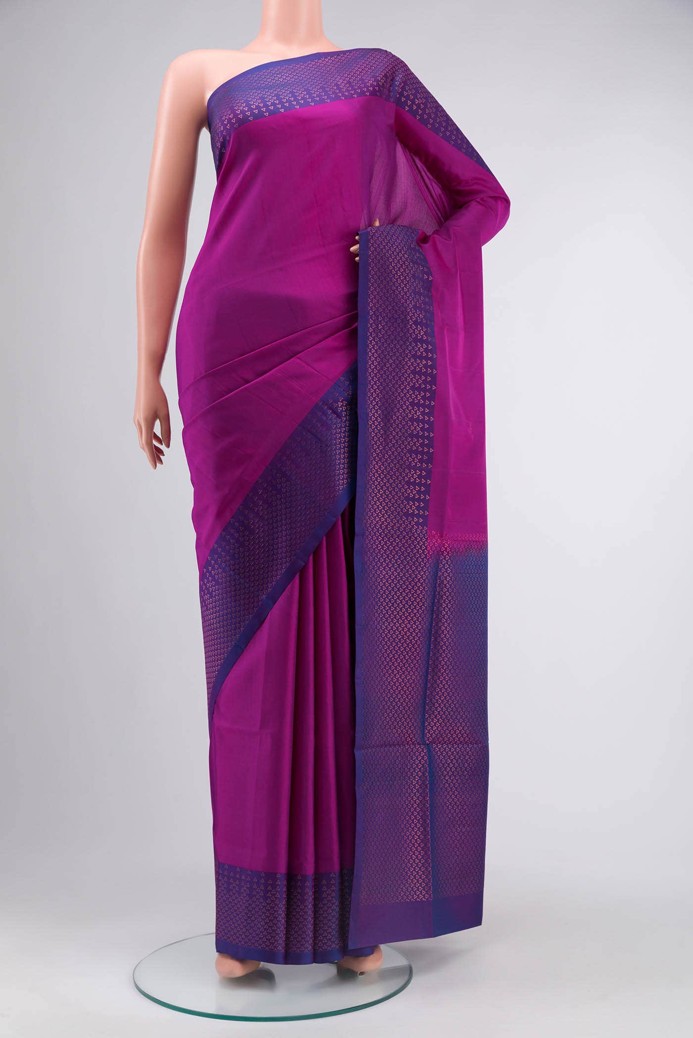 Purple Soft Silk Saree
