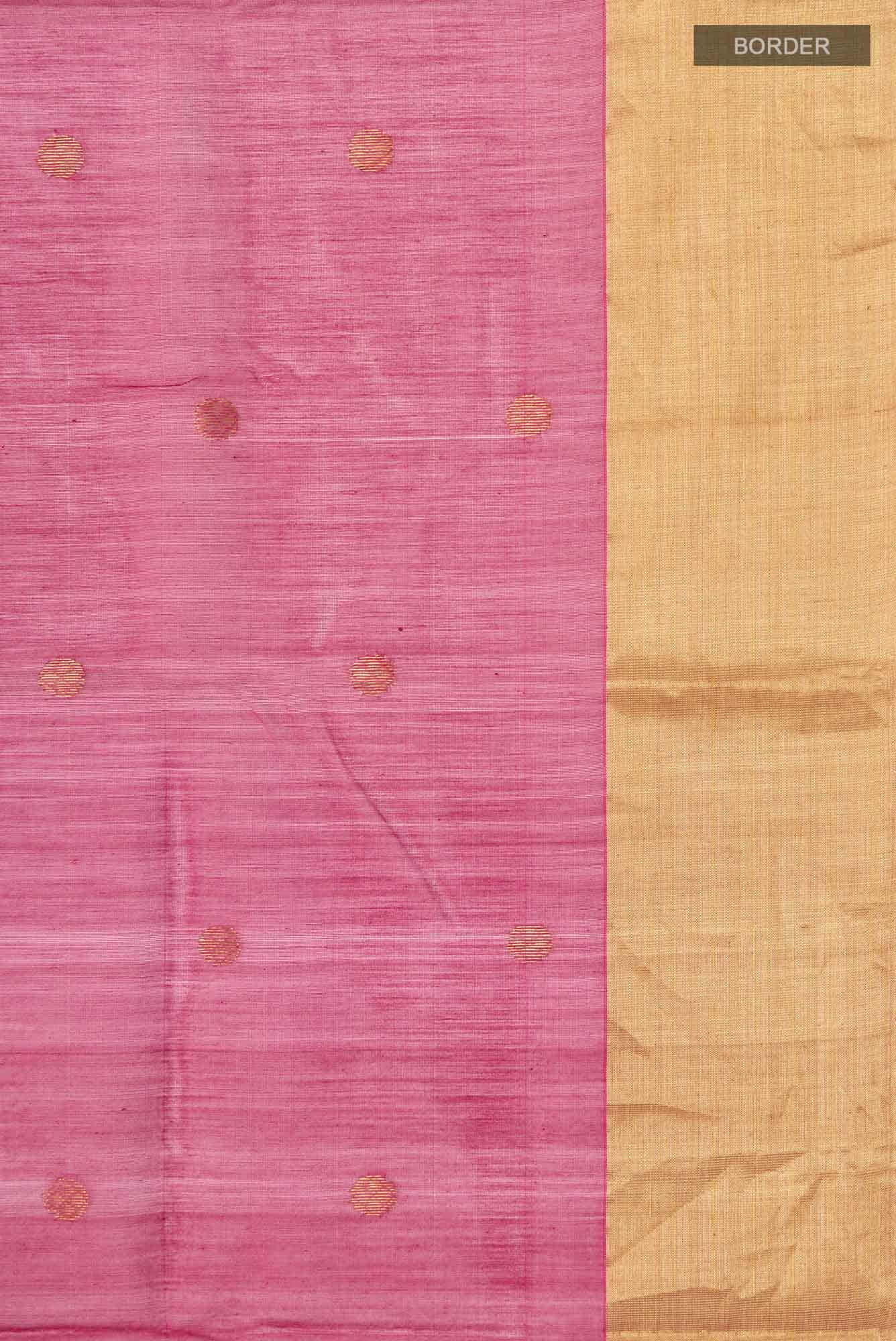 Maroon Chanderi Silk Cotton Saree