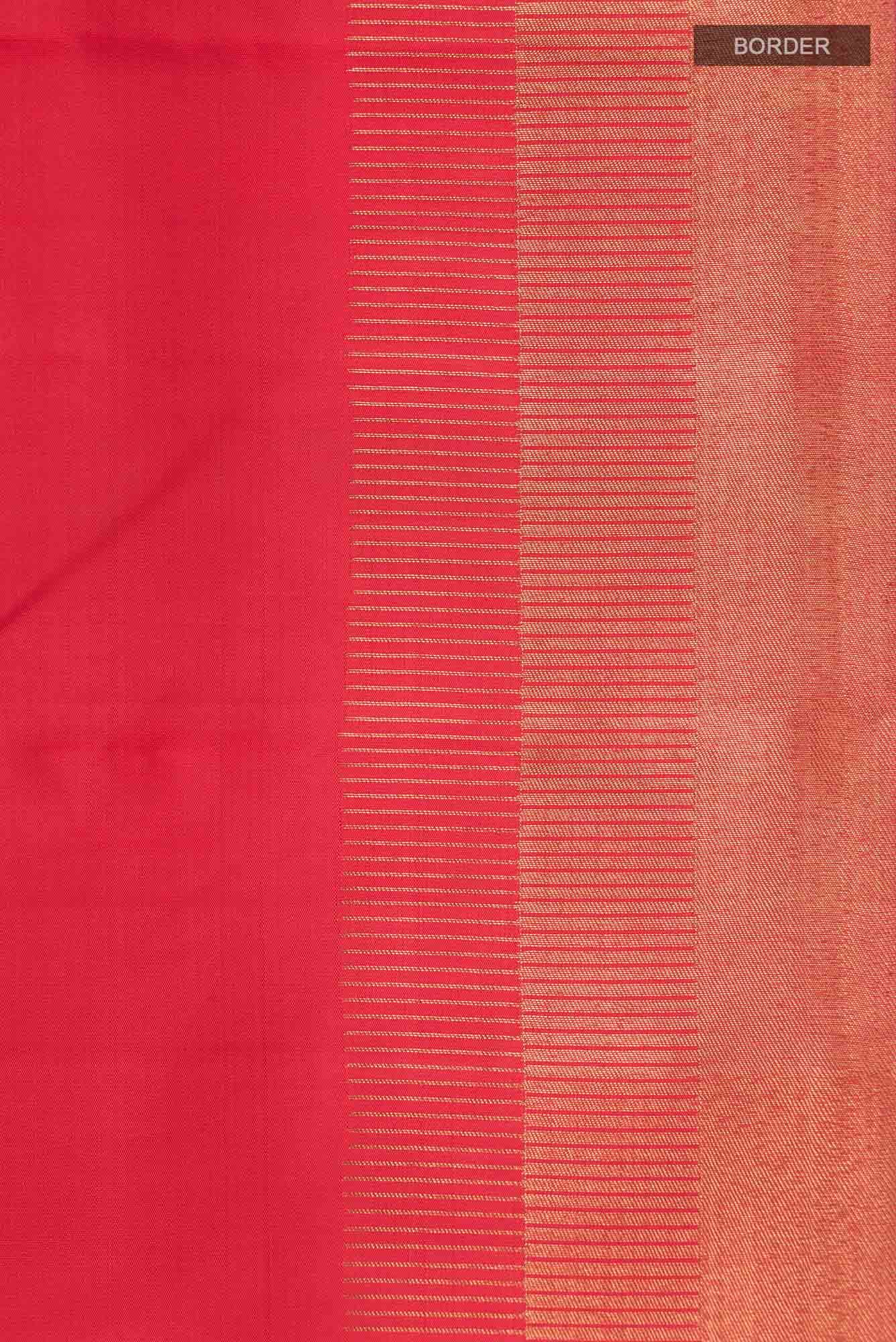 Red Kanchipuram Silk Saree