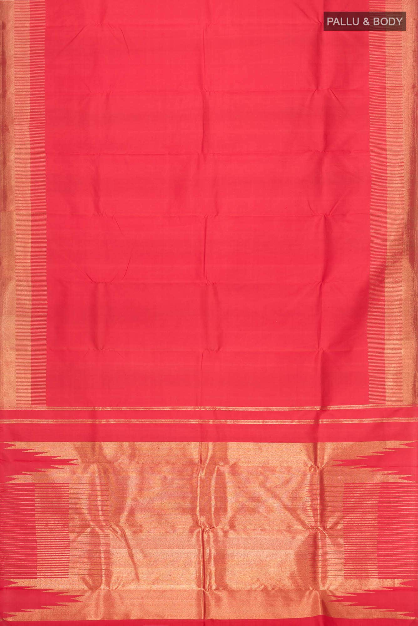 Red Kanchipuram Silk Saree