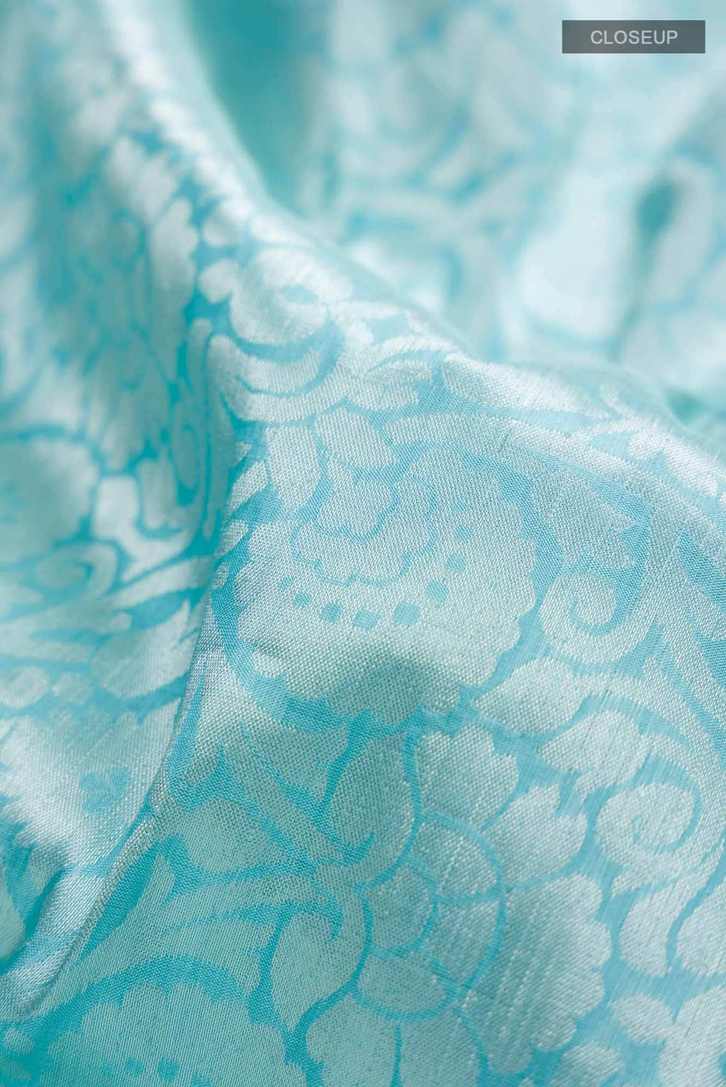 Blue Banarasi Silk Saree