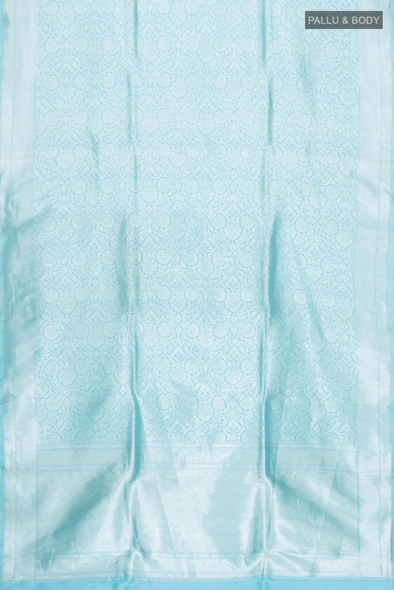 Blue Banarasi Silk Saree