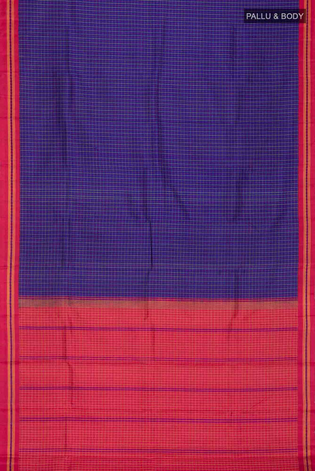 Blue Kanchipuram Silk Saree