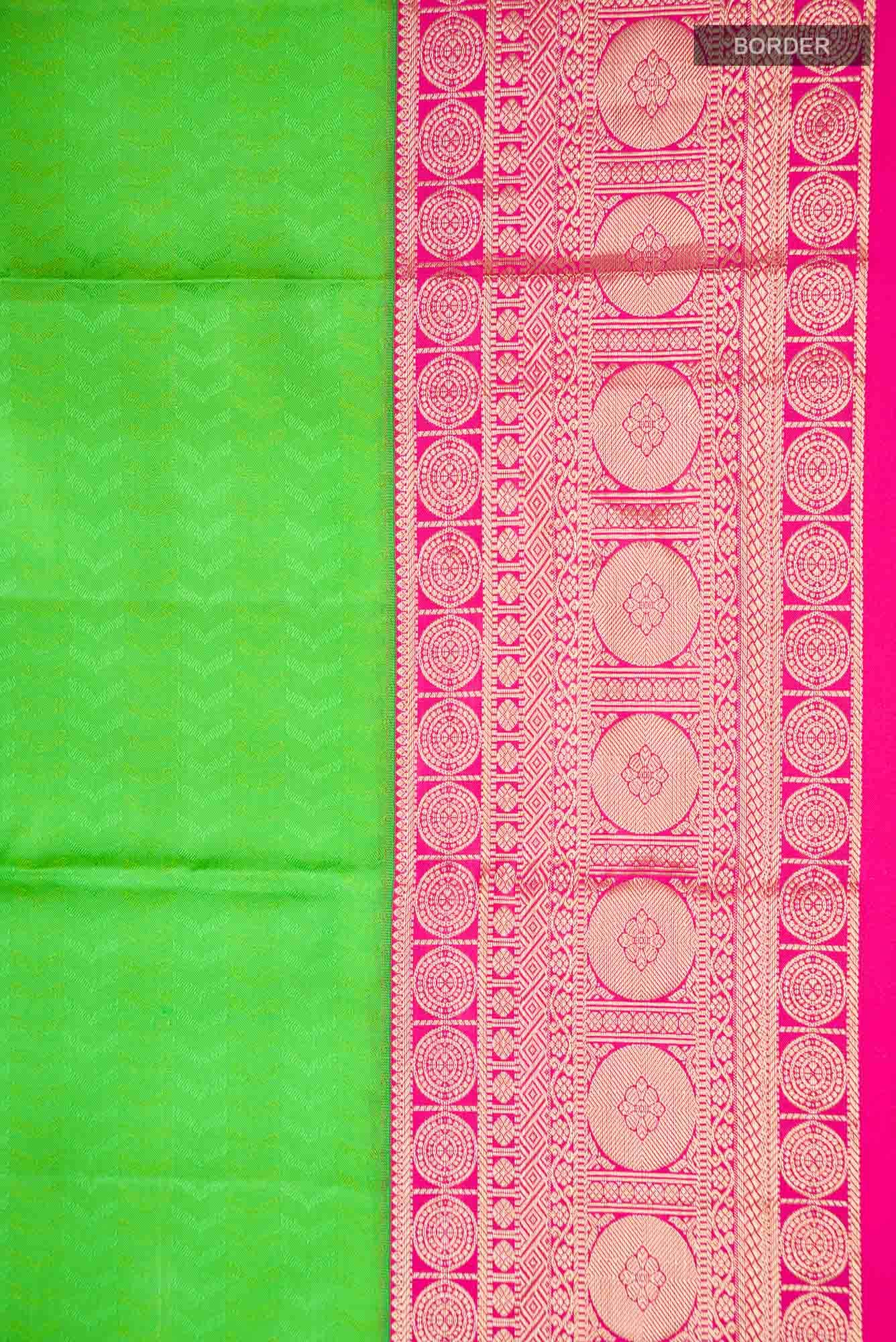 Green Kanchipuram Silk Saree