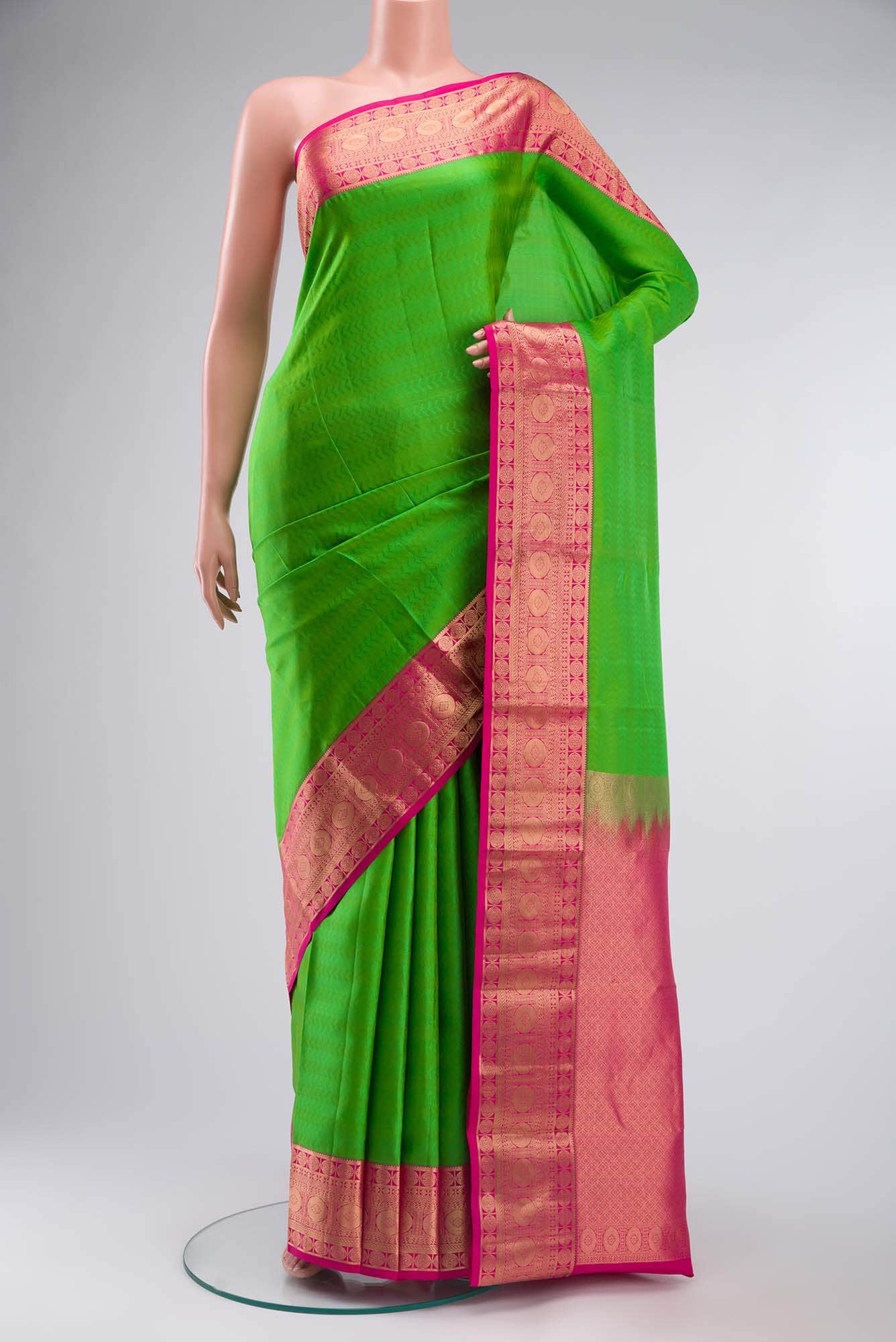Green Kanchipuram Silk Saree