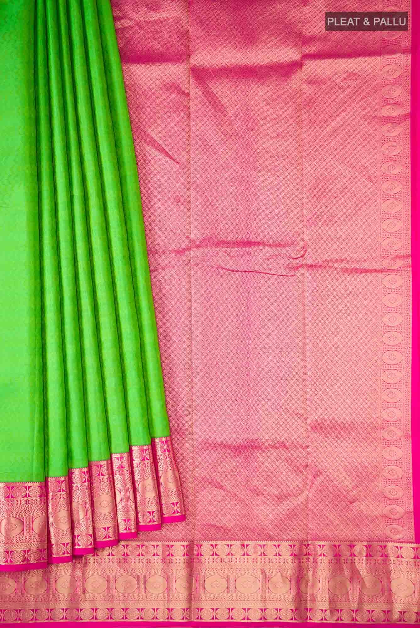Green Kanchipuram Silk Saree