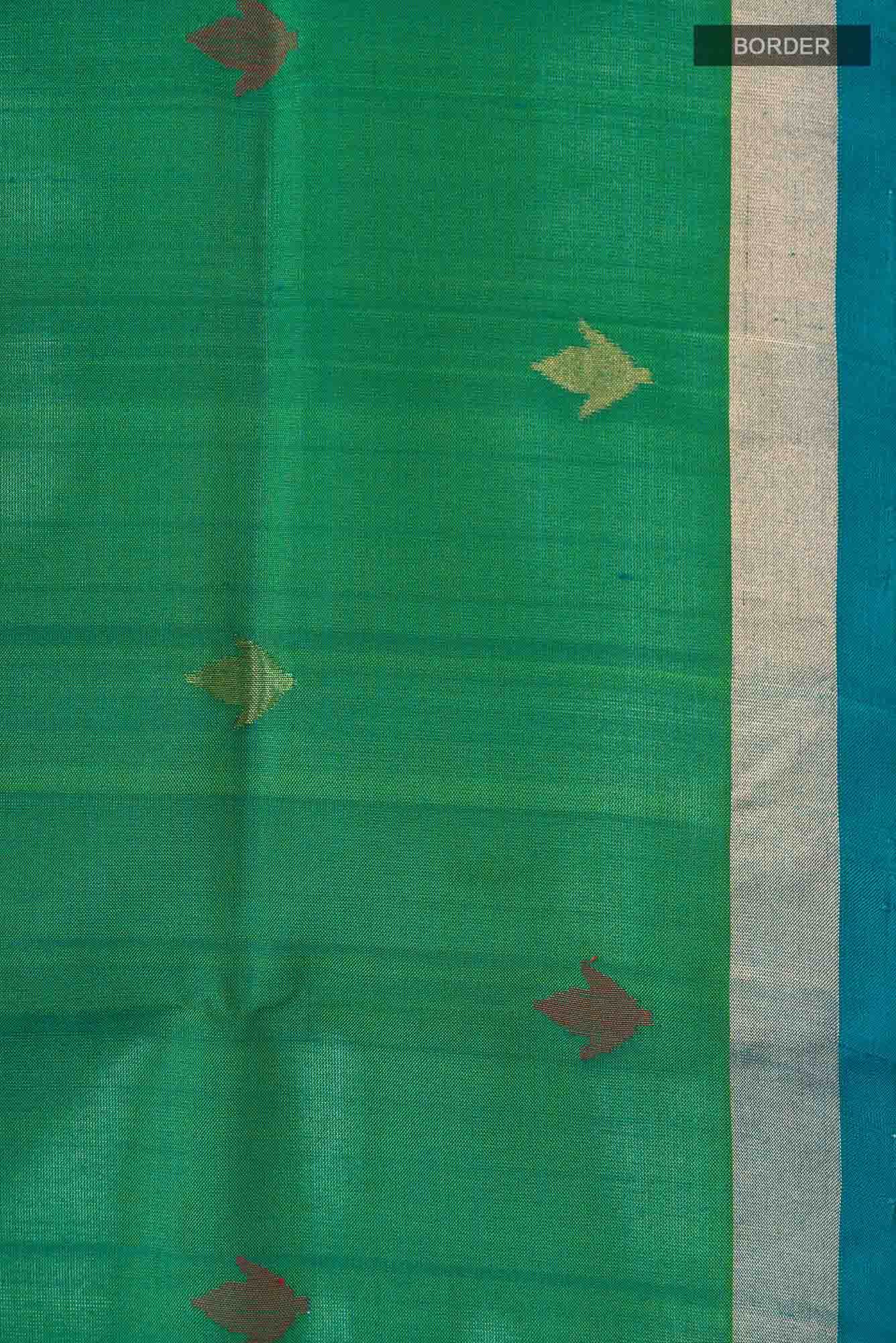 Green Uppada Silk Saree